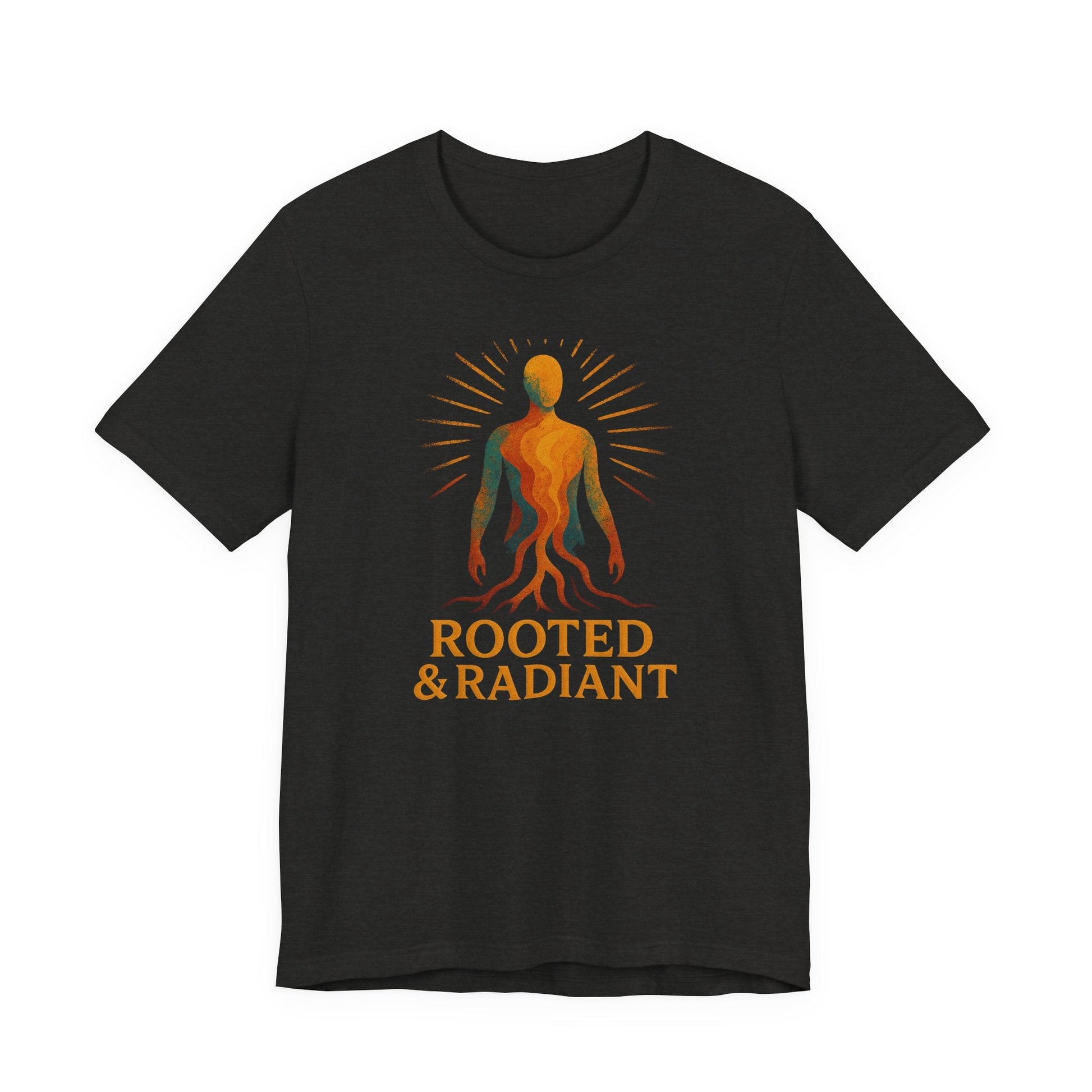 Rooted and Radiant T-shirt | Nature-Inspired Unisex Short Sleeve Tee