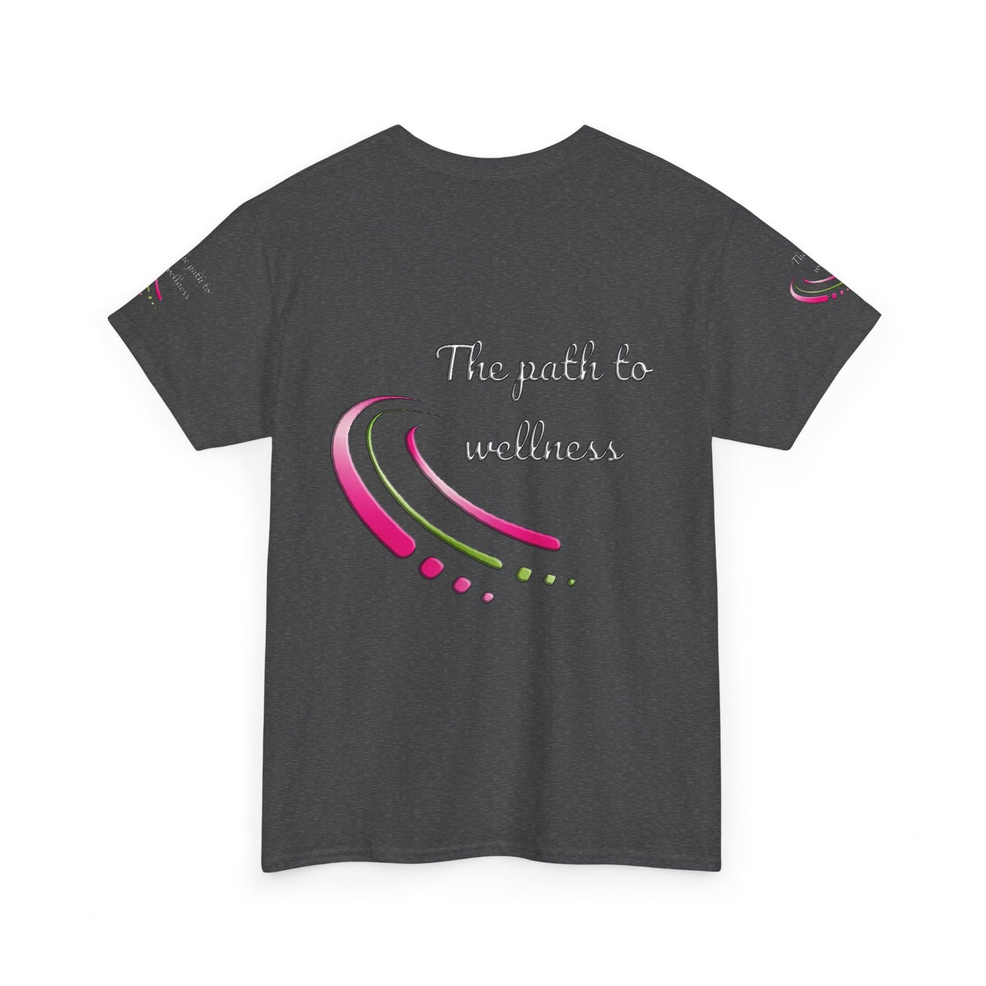 Unisex Welllness Heavy Cotton T-shirt - The Path To Wellness  Everyday