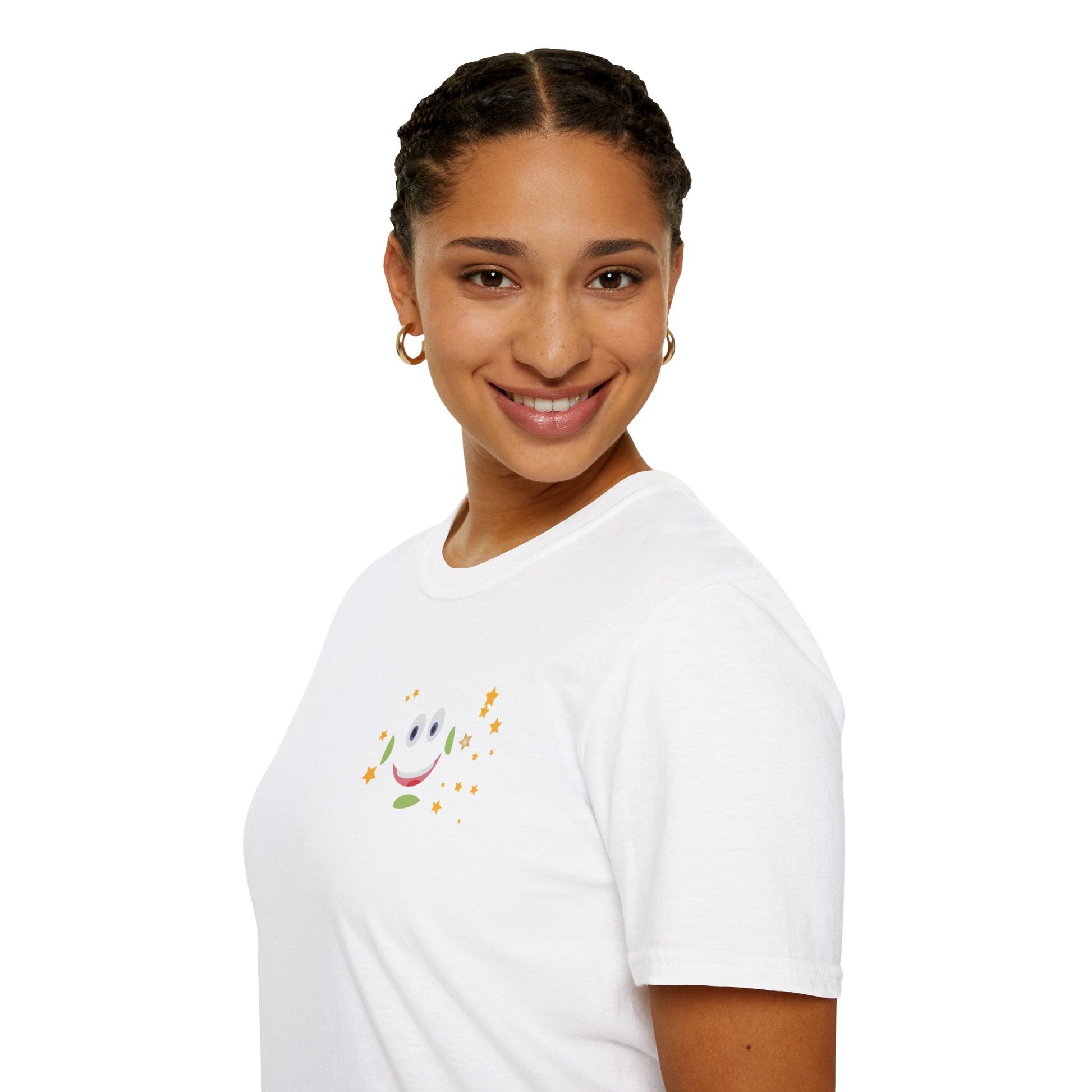 Unisex Softstyle t-shirt - Choose Happiness And Stay Positive