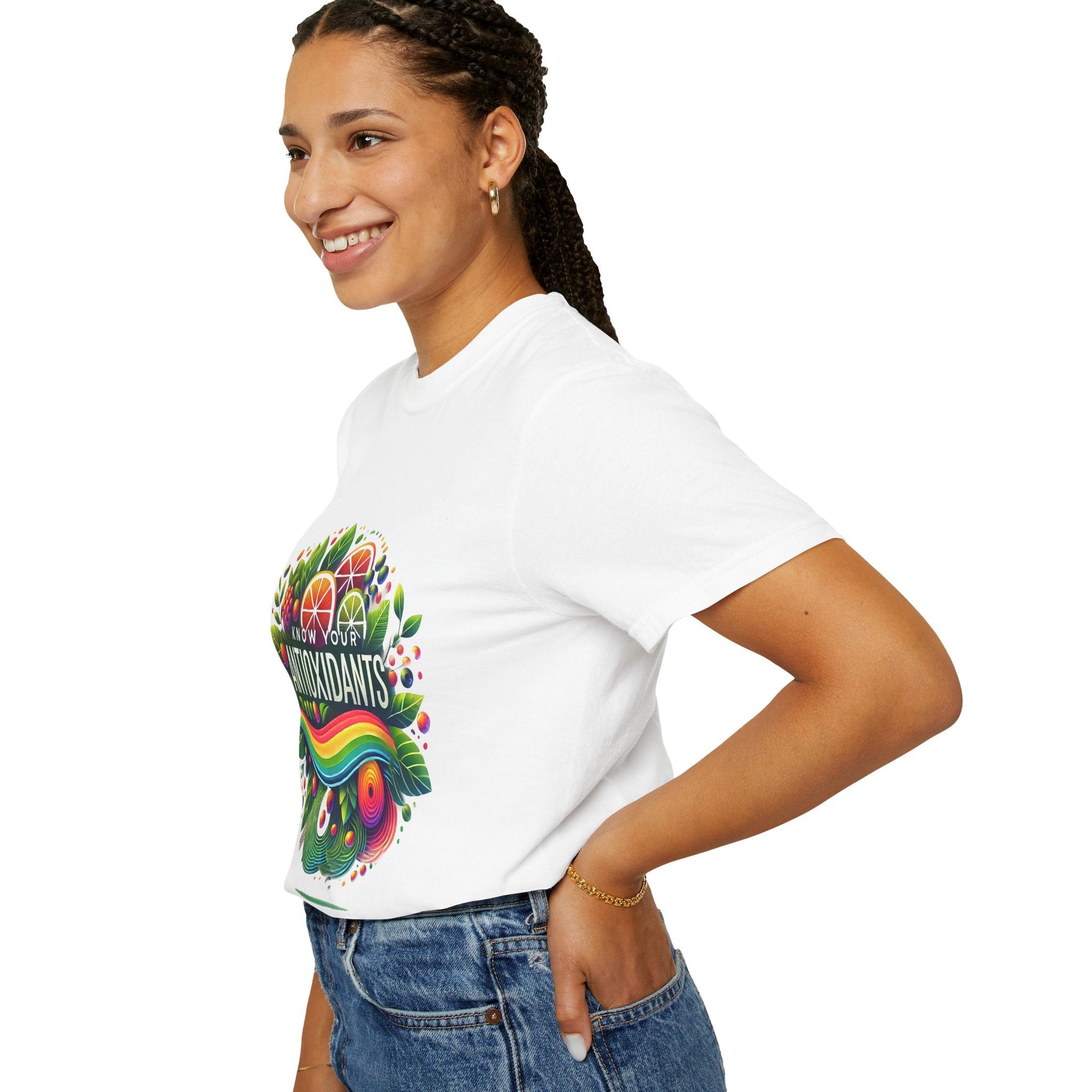 Unisex Garment-Dyed T-shirt Know Your Antioxidants Feel the Power