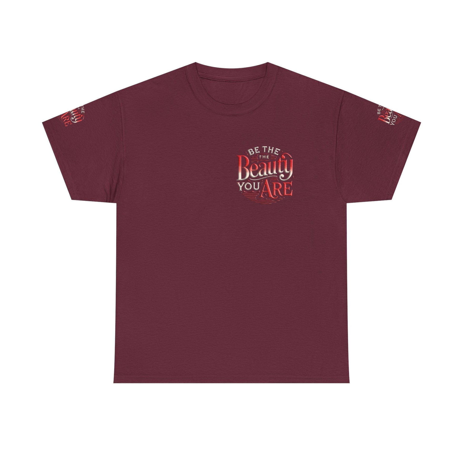 Unisex Heavy Cotton T-shirt - Be the Beauty You Are  Classic & Comfy