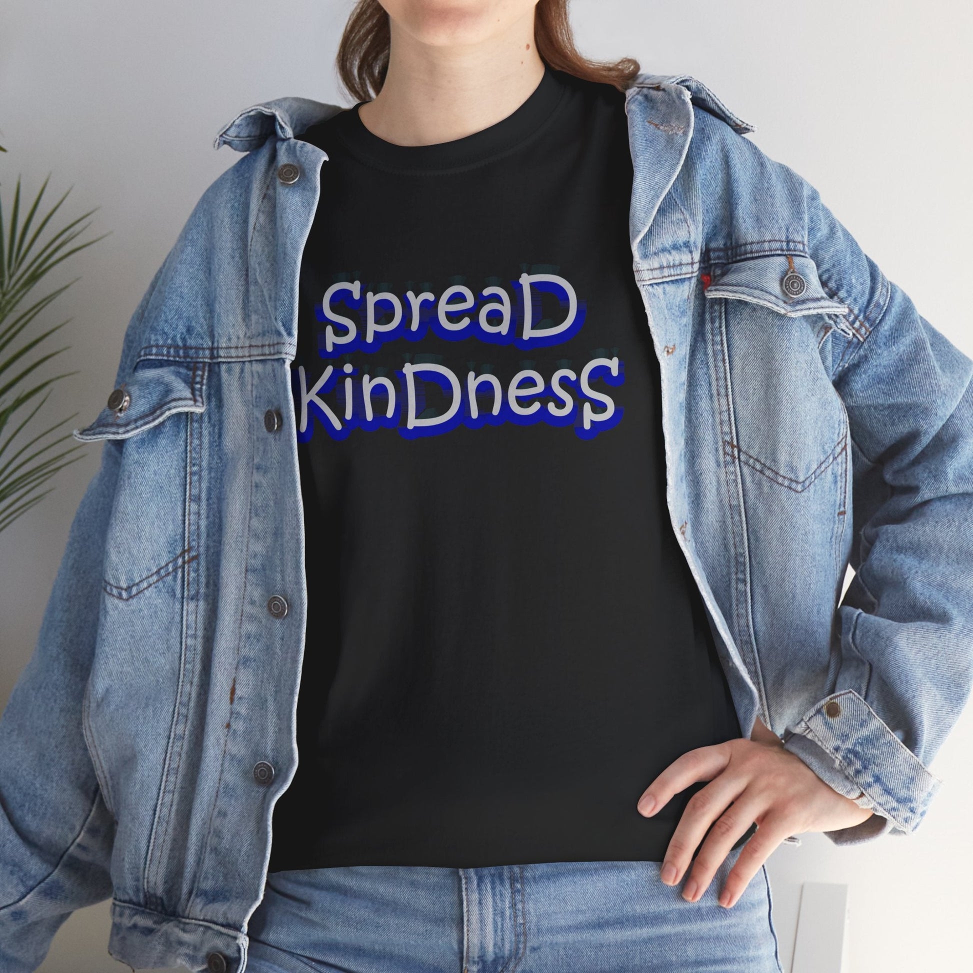 Unisex Heavy Cotton T-shirt - Spread Kindness - Kindness Is Free