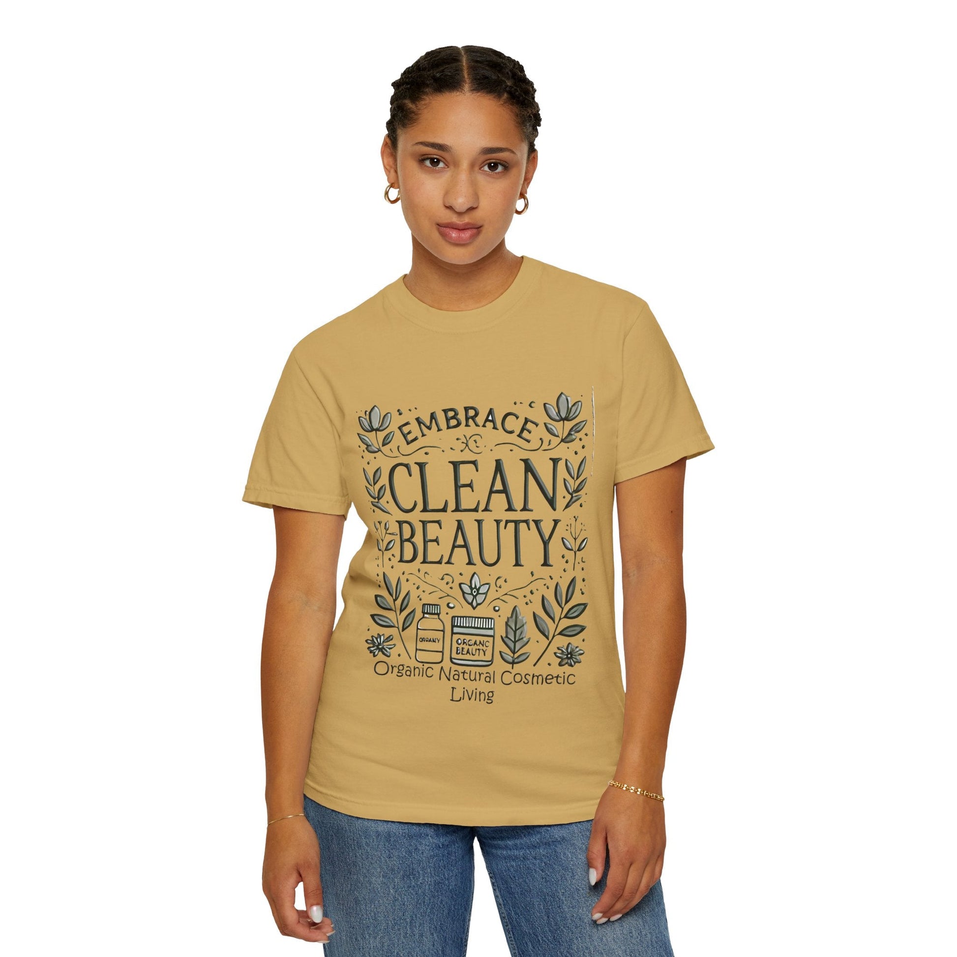 Clean Beauty Unisex t-shirt - Organic Natural Cosmetic Living Tee