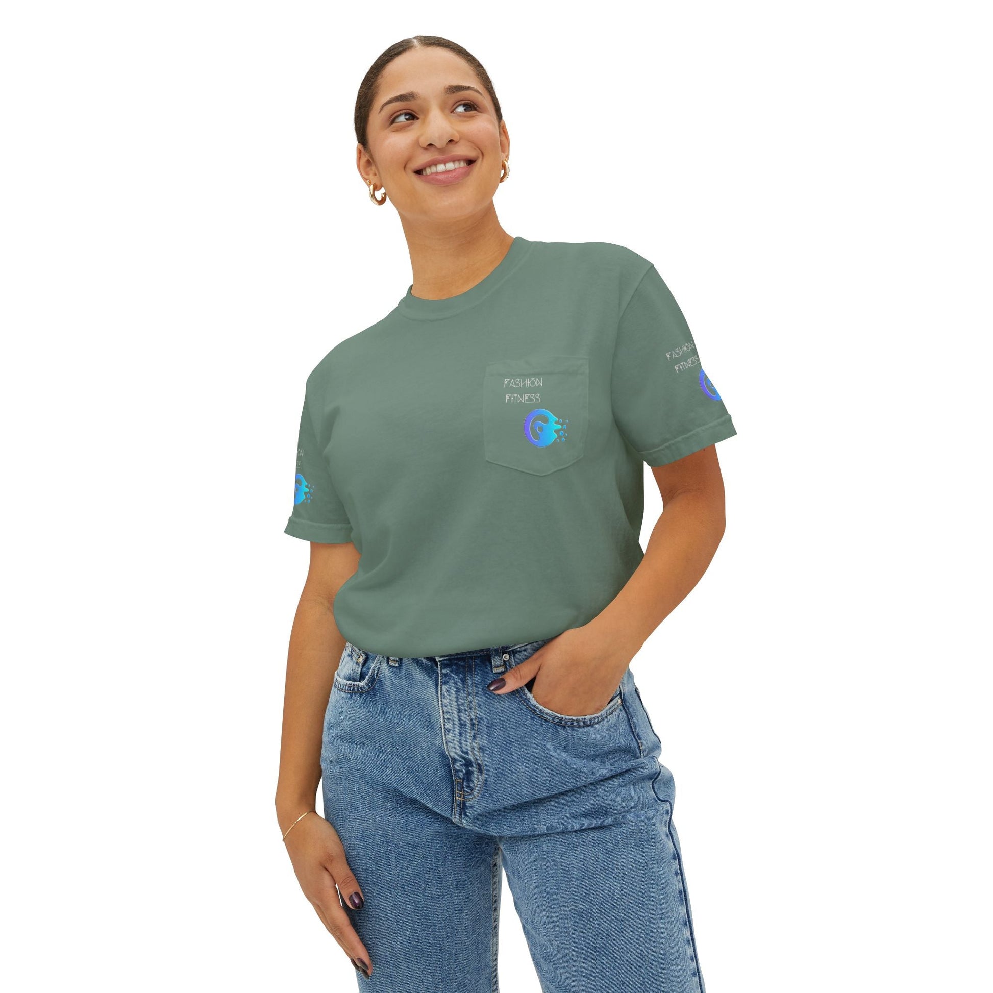 Unisex Garment-Dyed Pocket T-Shirt - Fashion Fitness- Its Cool
