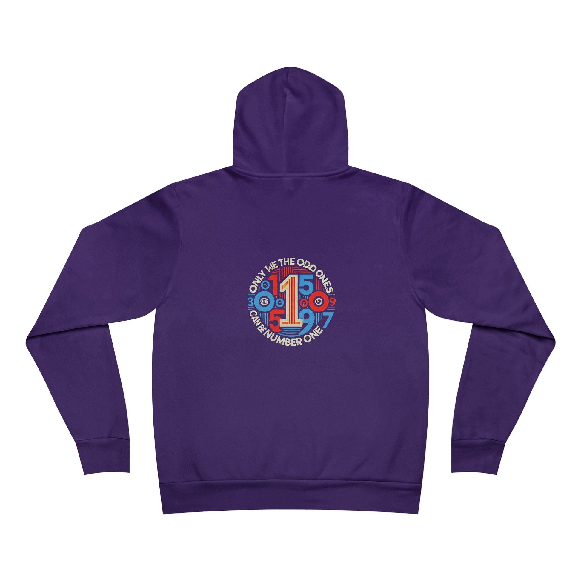 Fun Unisex Pullover Hoodie - Only We The Odd Ones Design - Casual Wear