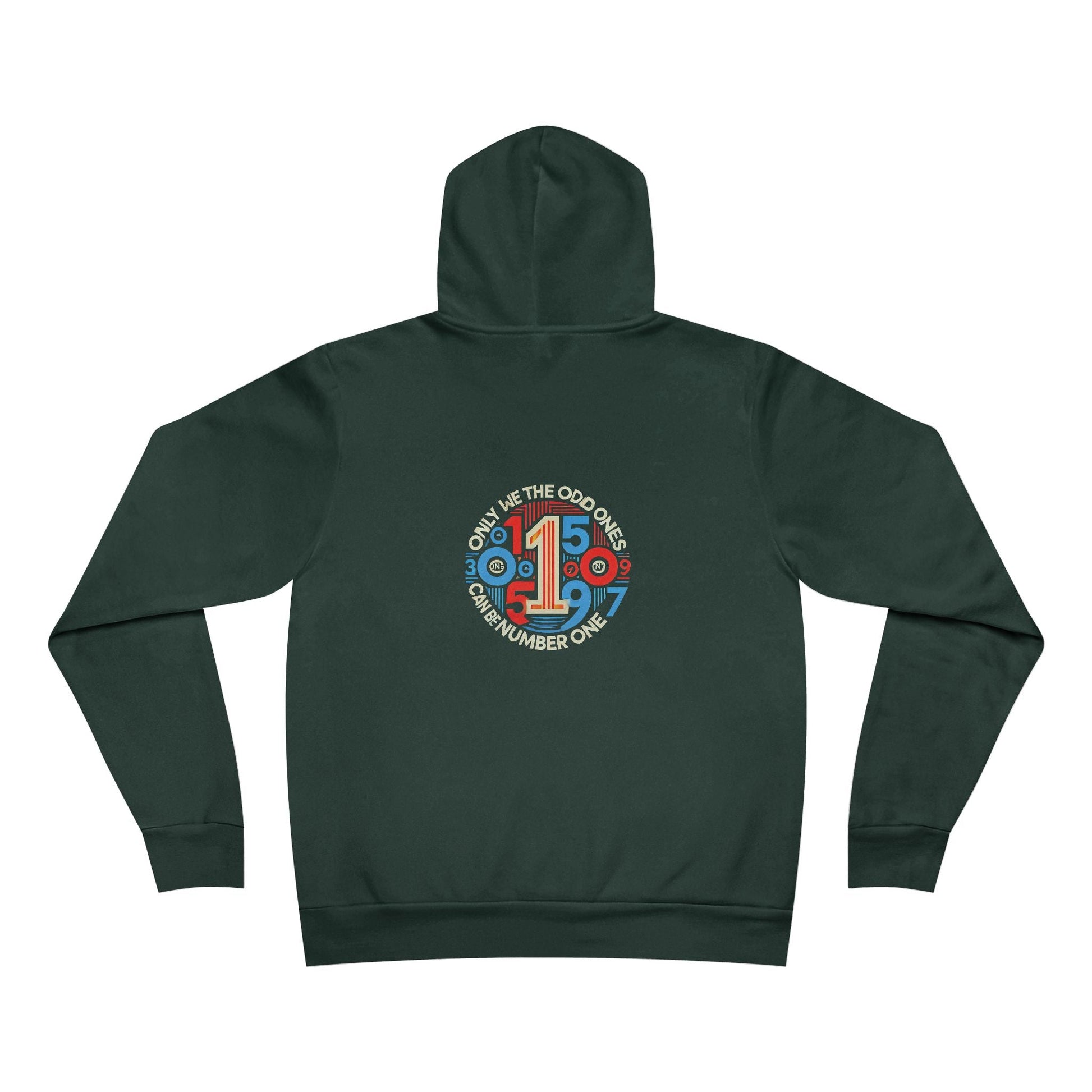 Fun Unisex Pullover Hoodie - Only We The Odd Ones Design - Casual Wear
