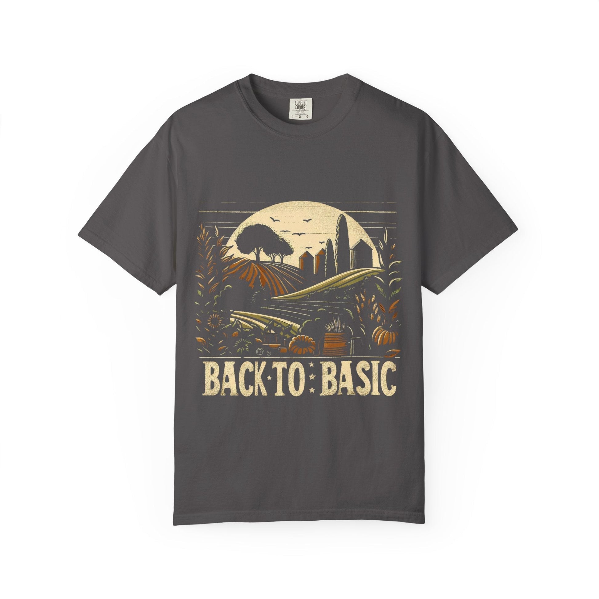 Unisex Garment-Dyed T-shirt - Back To Basic Ethically Made for Comfort