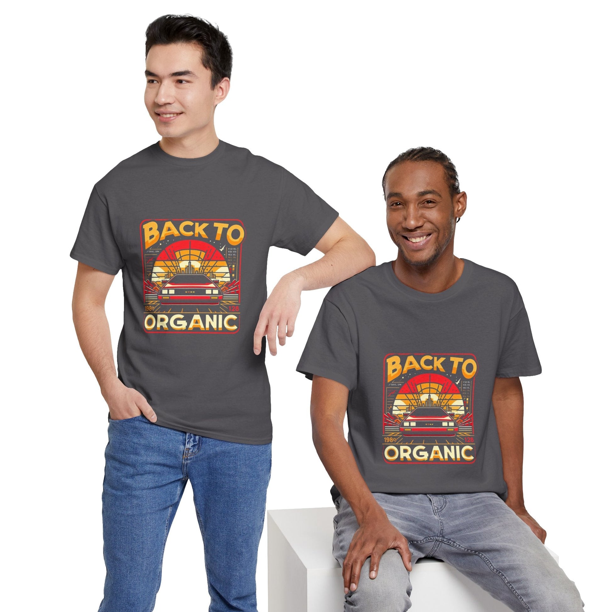 Unisex Heavy Cotton T-shirt - Classic Comfort, Style Back to Organic