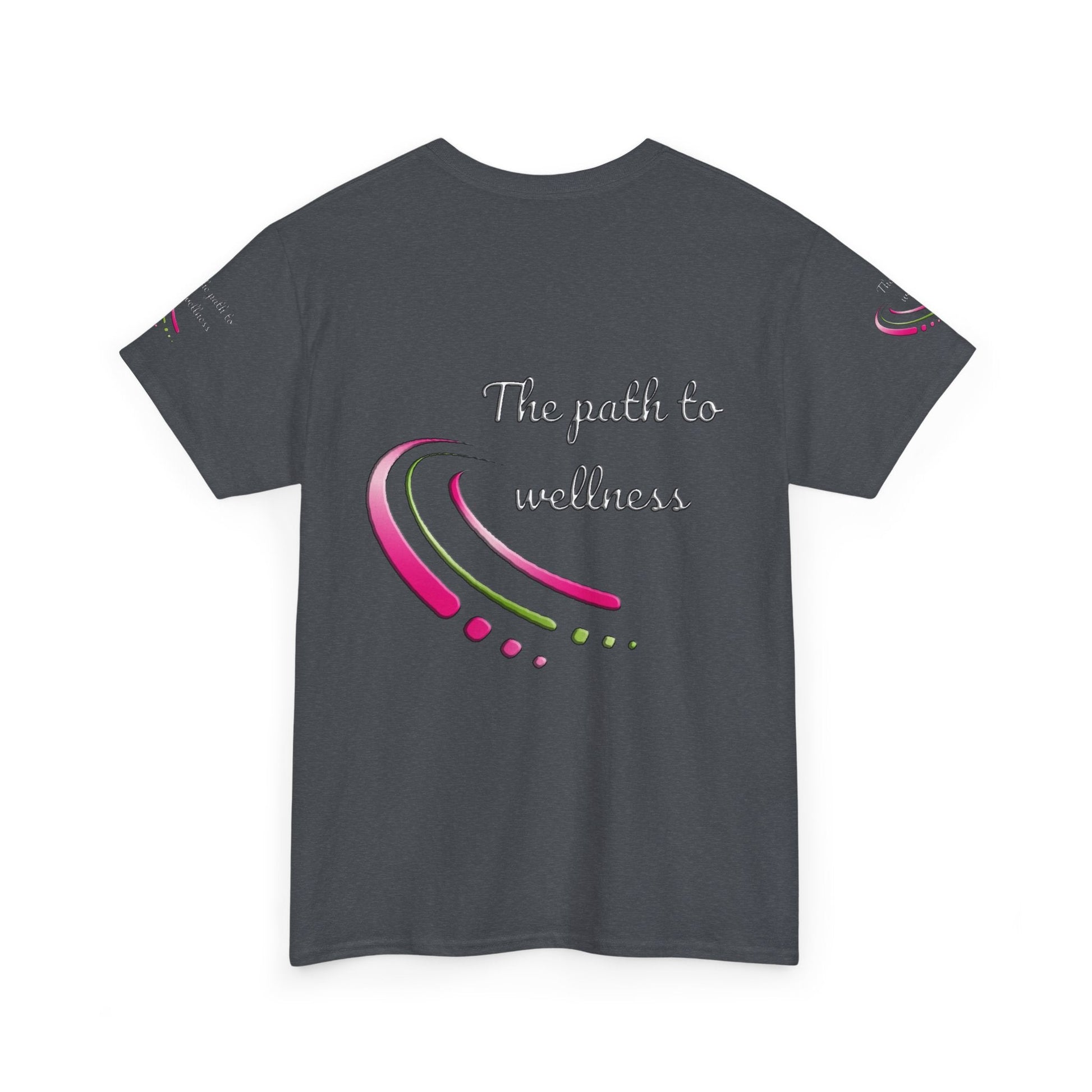 Unisex Welllness Heavy Cotton T-shirt - The Path To Wellness  Everyday