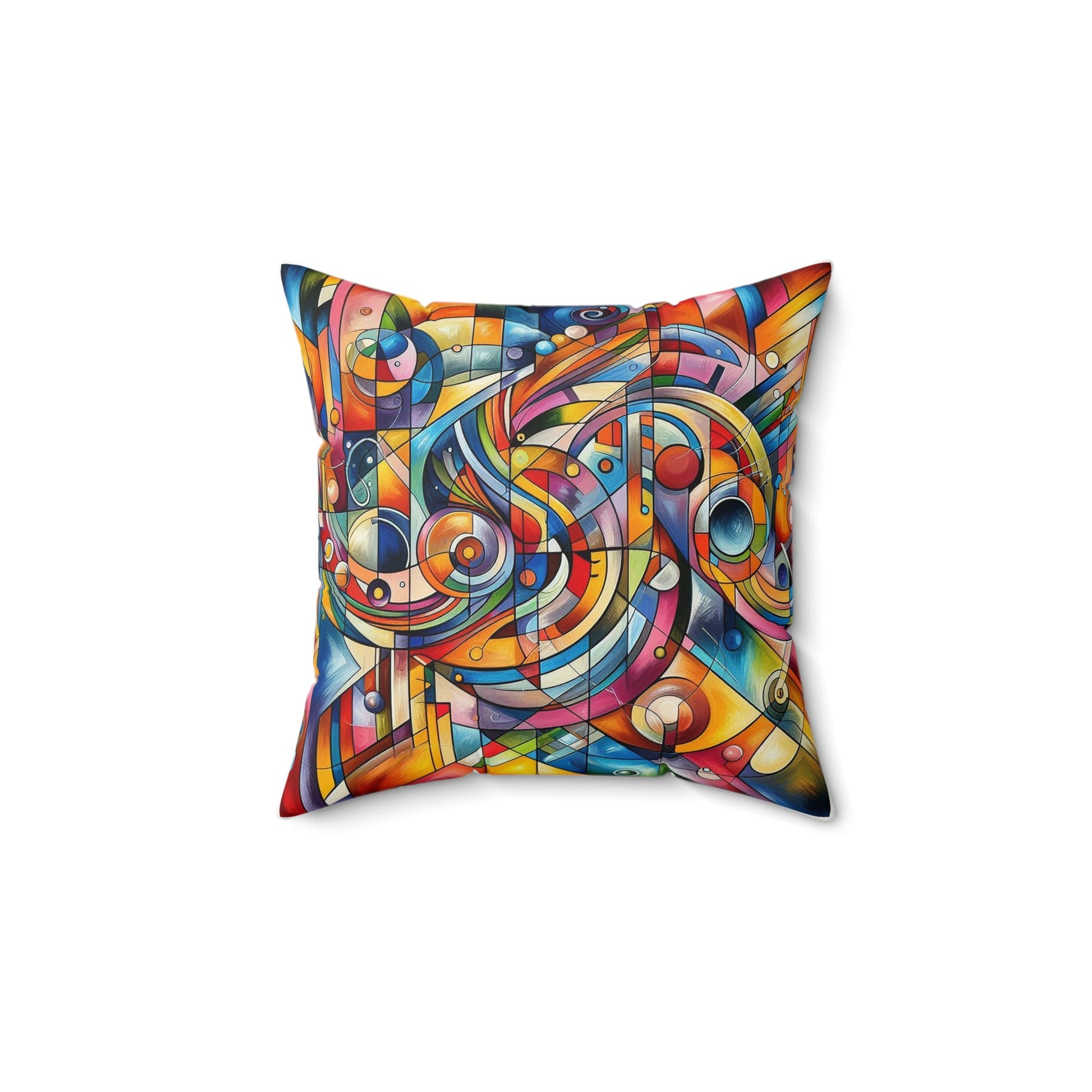 Faux Suede Square Pillow - Stylish Comfort for Modern Home Décor