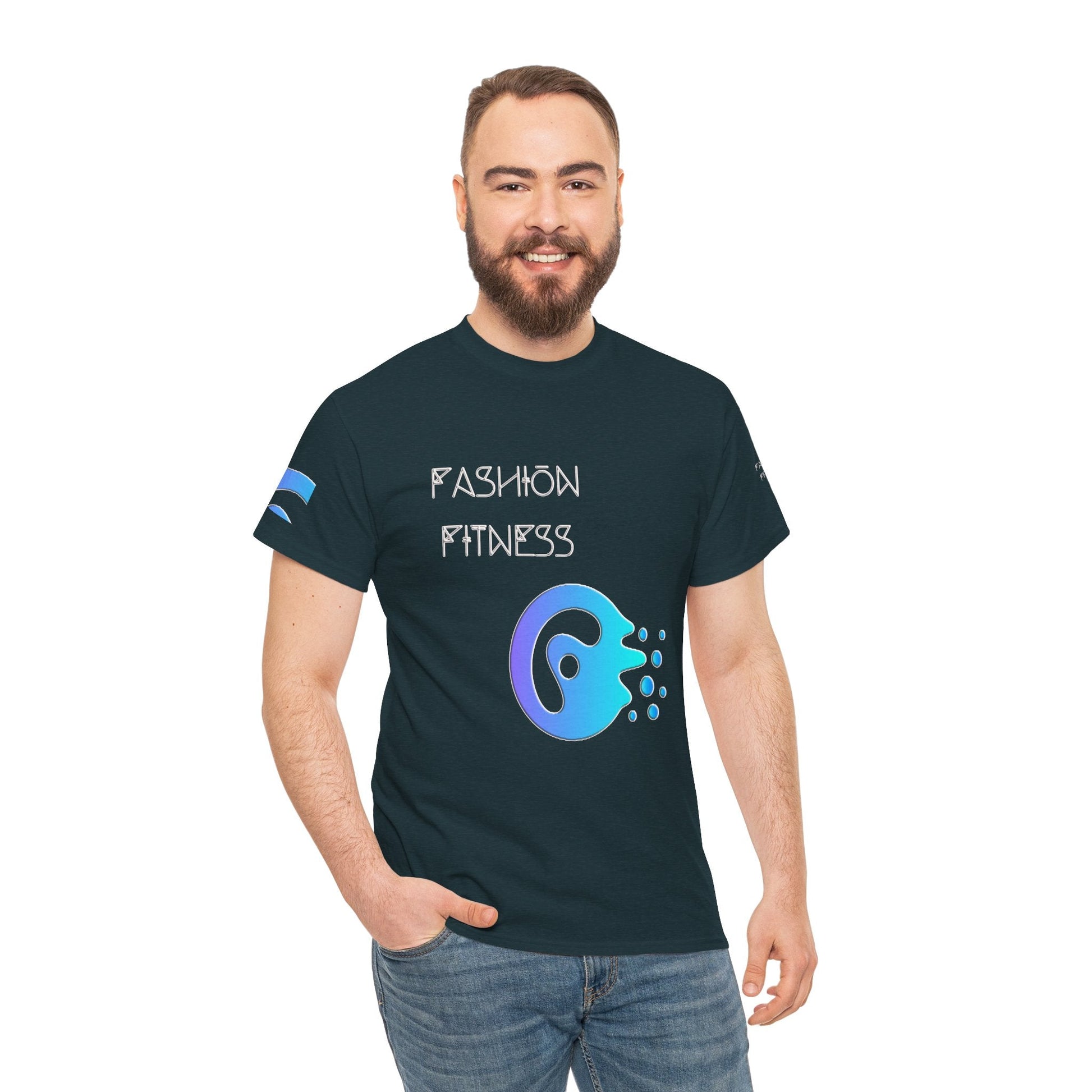 Unisex Heavy Cotton T-shirt  - Fashion Fitness Built for Everyday