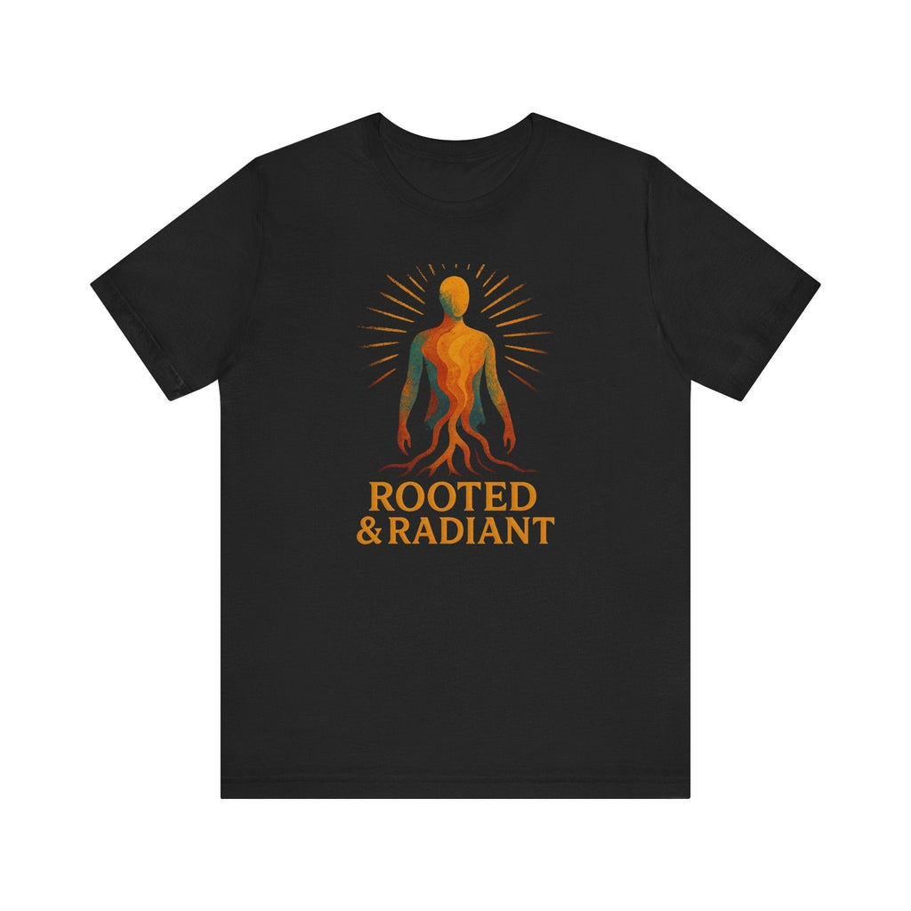 Rooted and Radiant T-shirt | Nature-Inspired Unisex Short Sleeve Tee