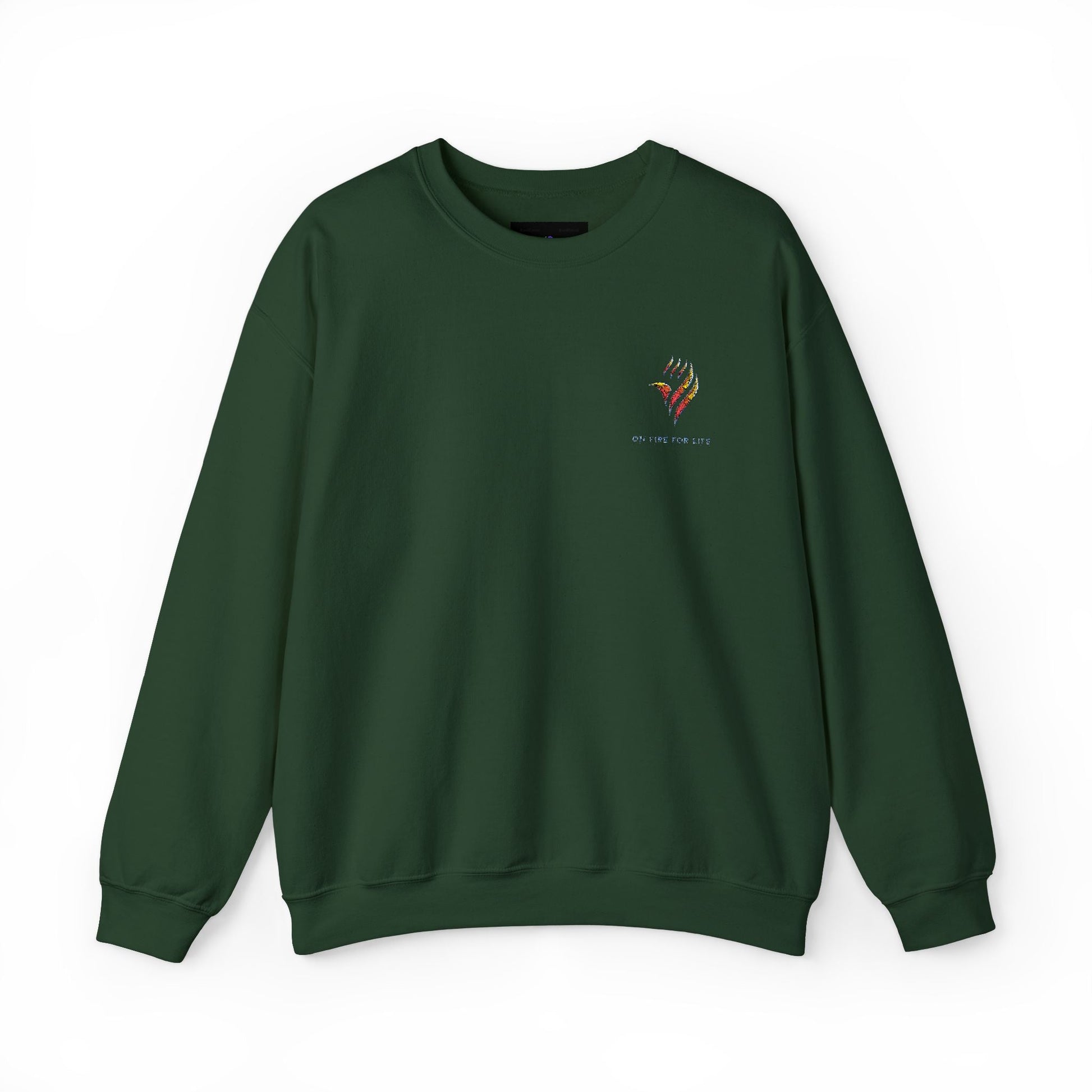 Unisex Heavy Blend™ Crewneck Sweatshirt - On Fire For Life