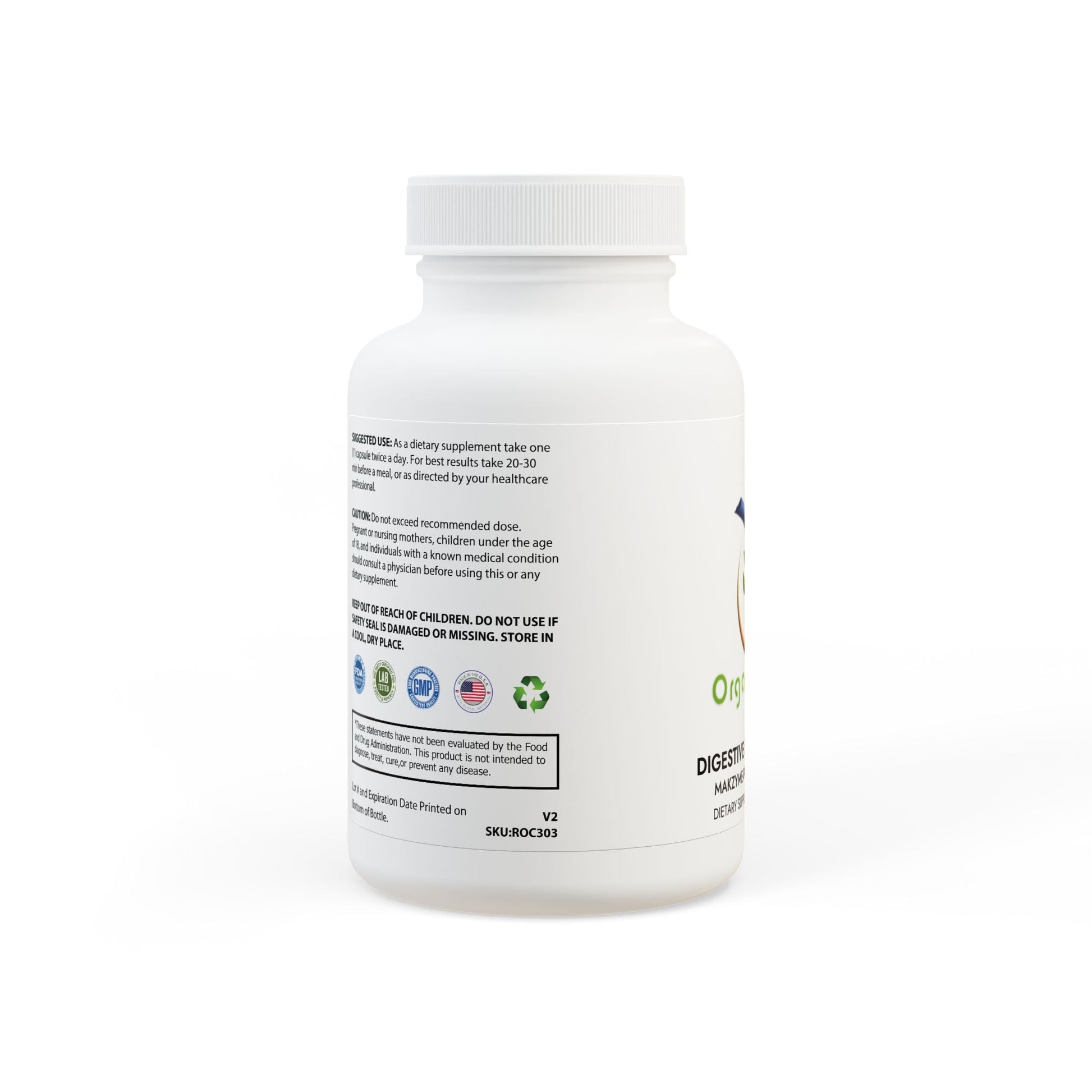 Digestive Enzyme Blend – Support Gut Health & Nutrient Absorption