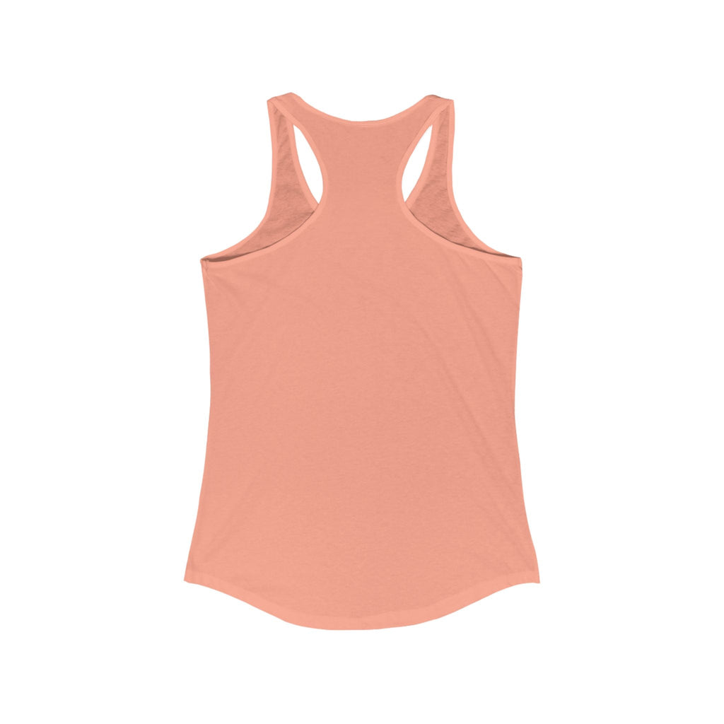 Organic natural women’s racerback tank top for clean beauty and comfort.