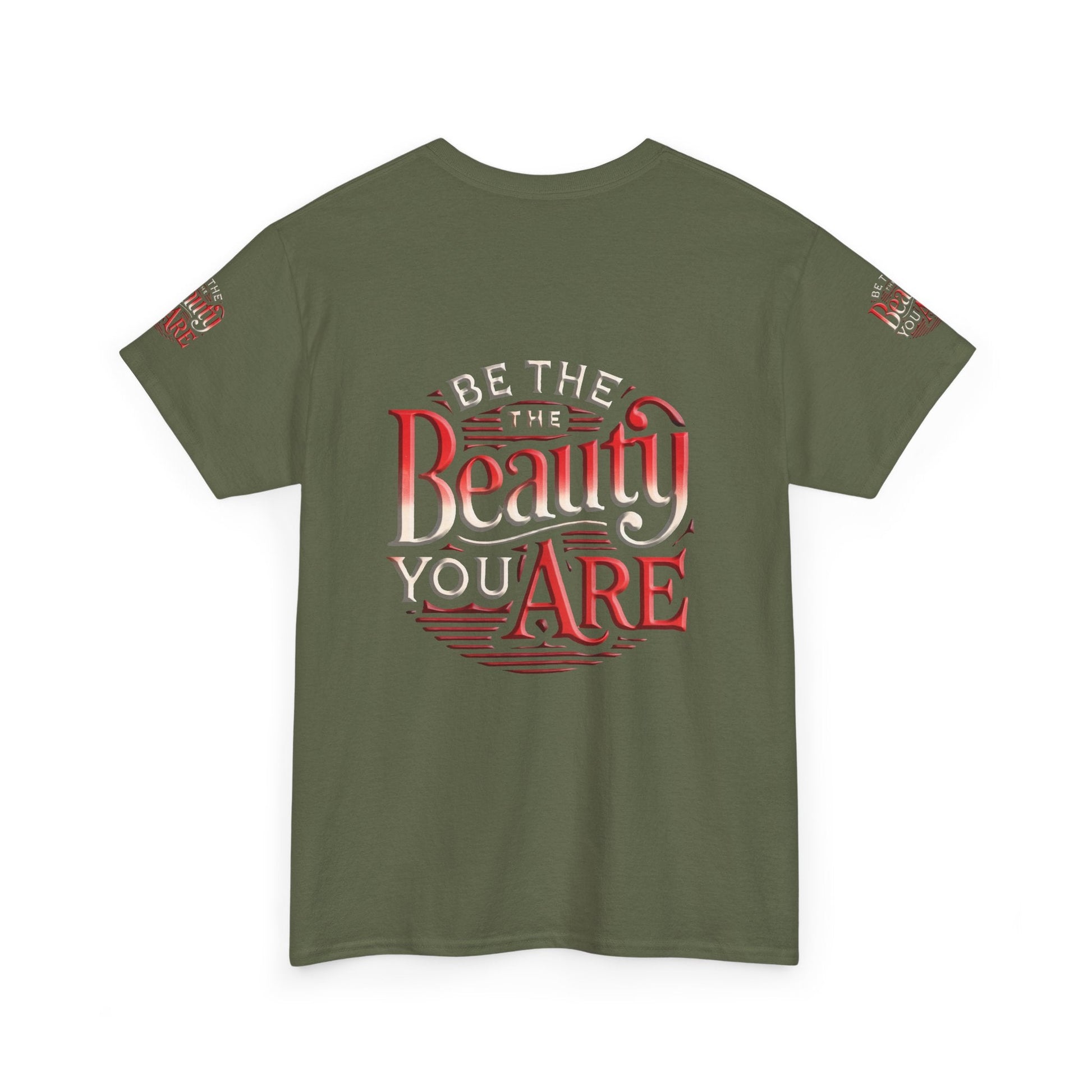 Unisex Heavy Cotton T-shirt - Be the Beauty You Are  Classic & Comfy