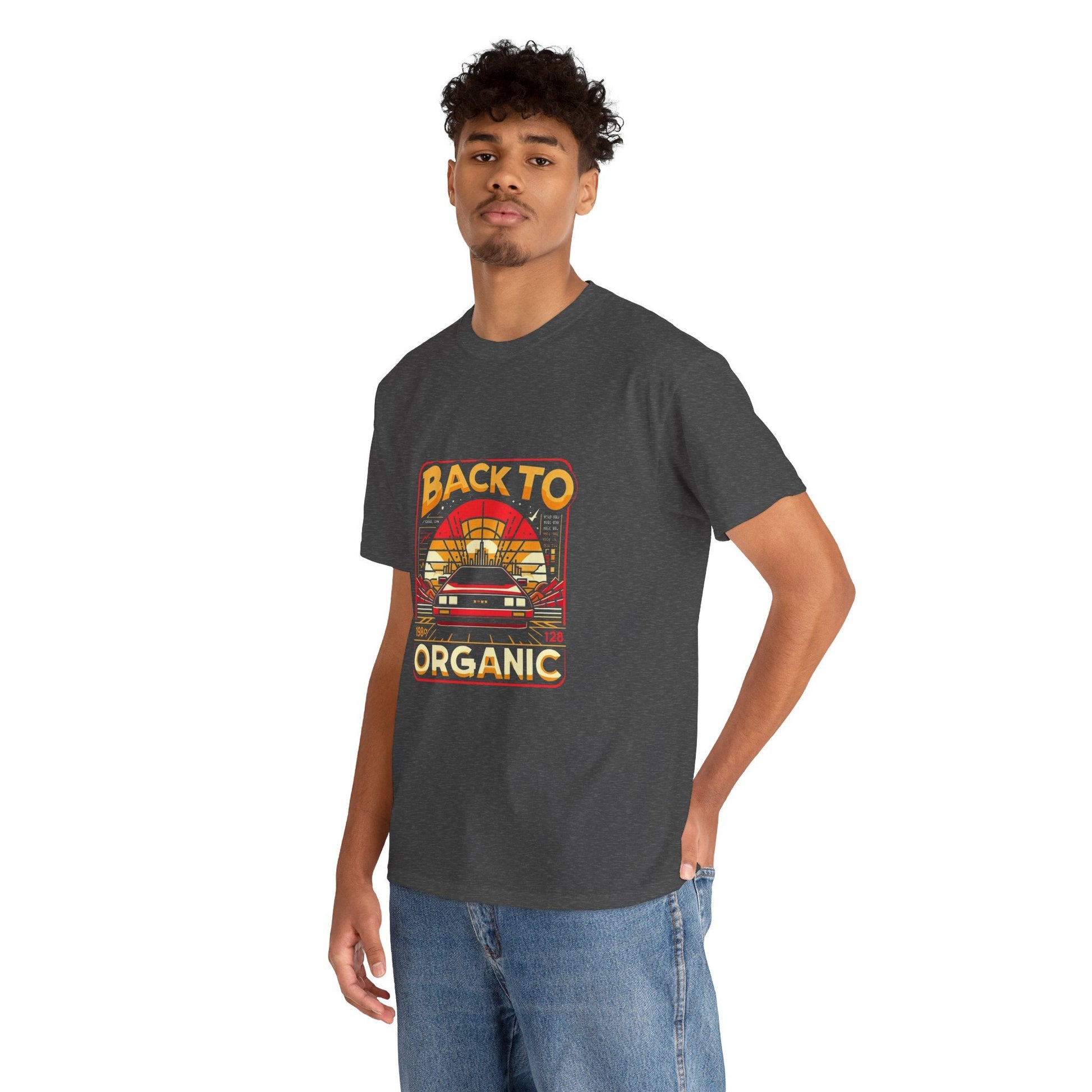 Unisex Heavy Cotton T-shirt - Classic Comfort, Style Back to Organic