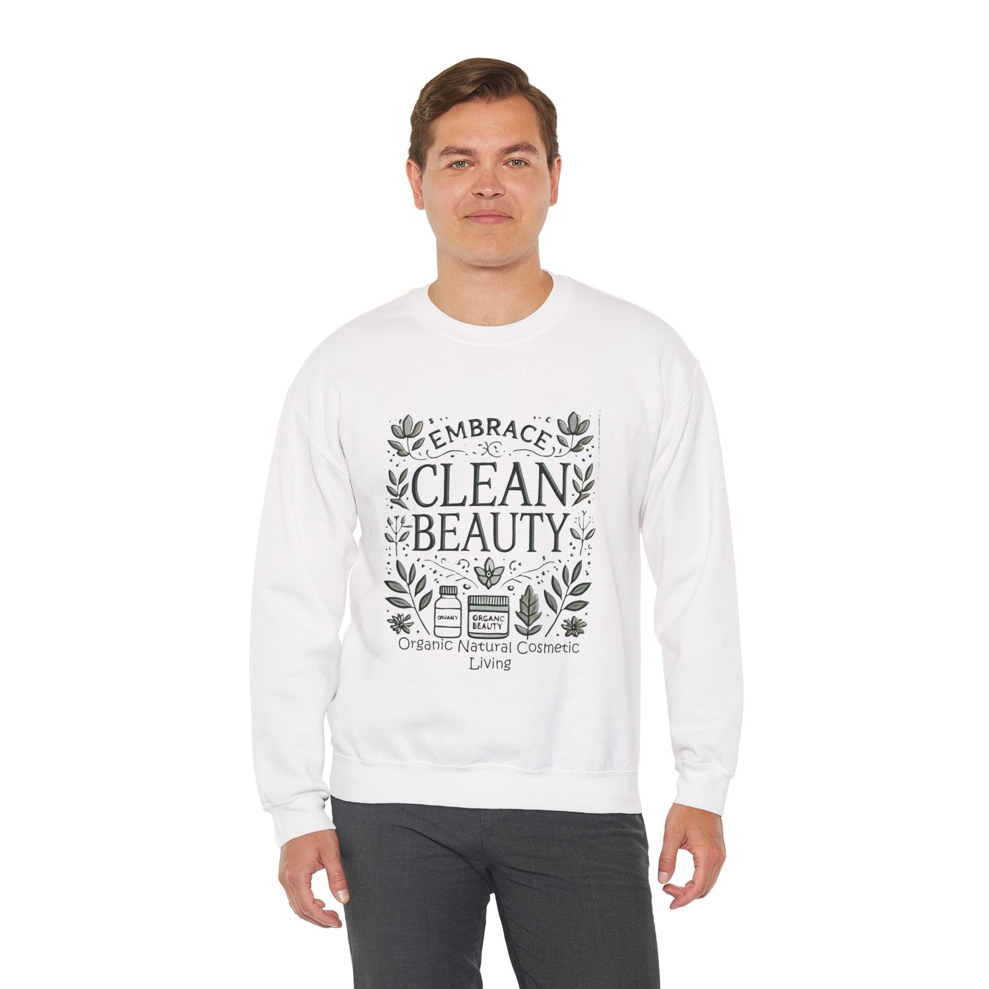 Unisex Heavy Blend - Crewneck Sweatshirt Feel Warm & Cozy