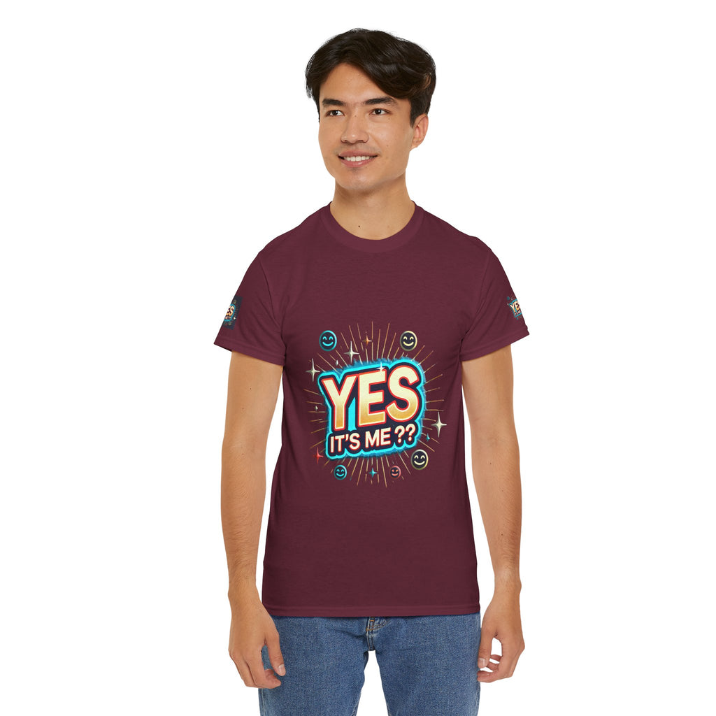 Unisex Heavy Cotton T-shirt Yes It's Me T-Shirt for Comfort
