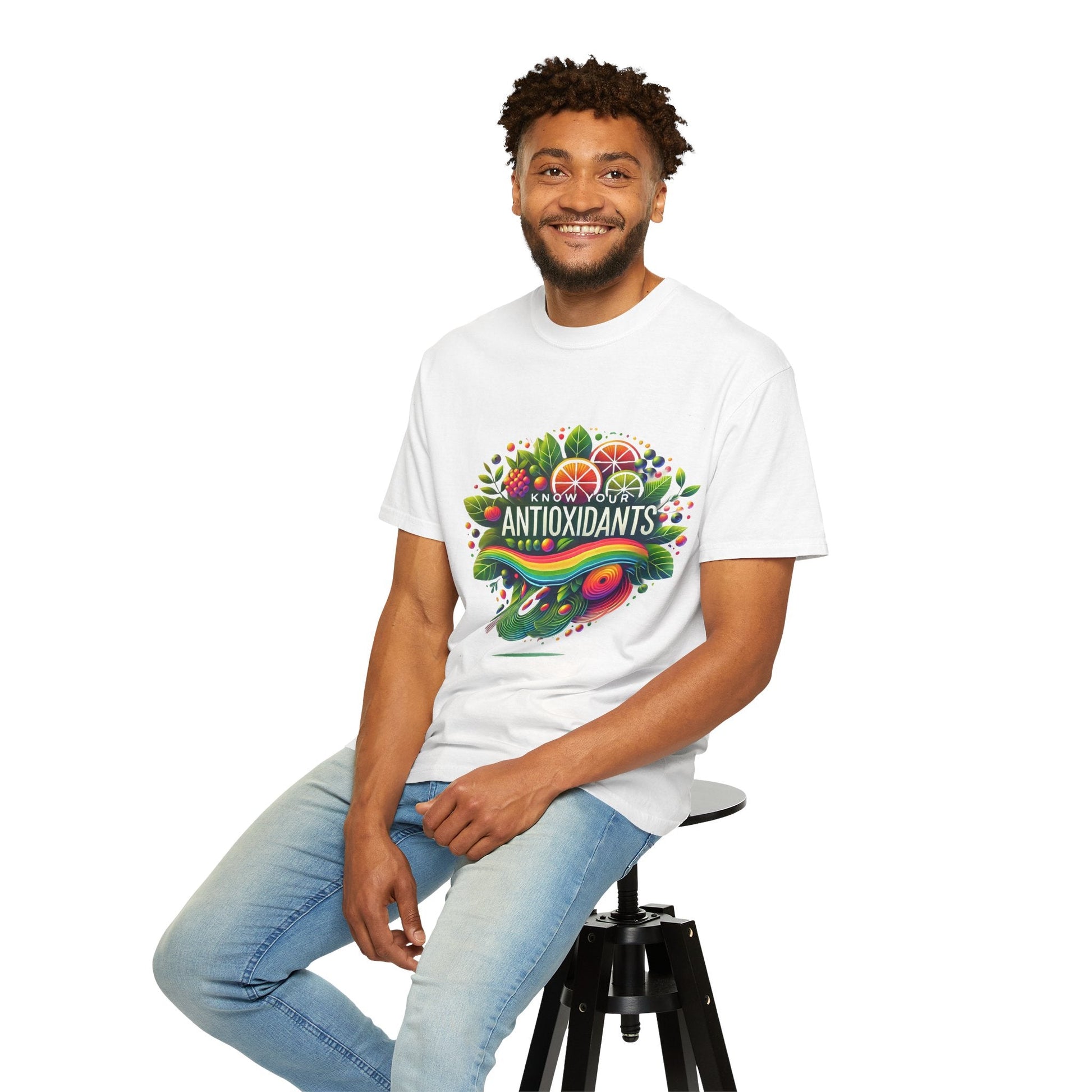 Unisex Garment-Dyed T-shirt Know Your Antioxidants Feel the Power