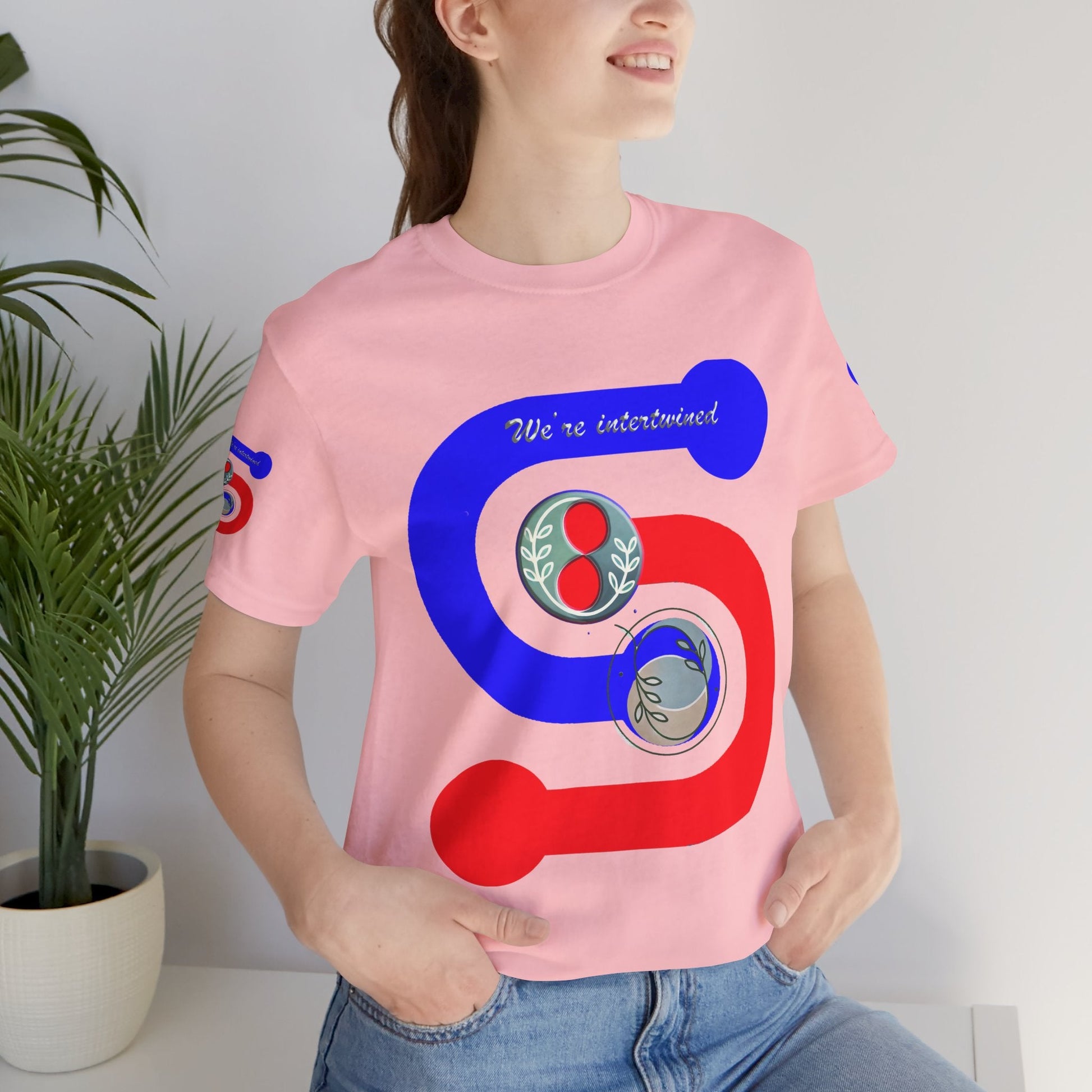 Unisex Jersey Short Sleeve T-shirt - We're Interconnected