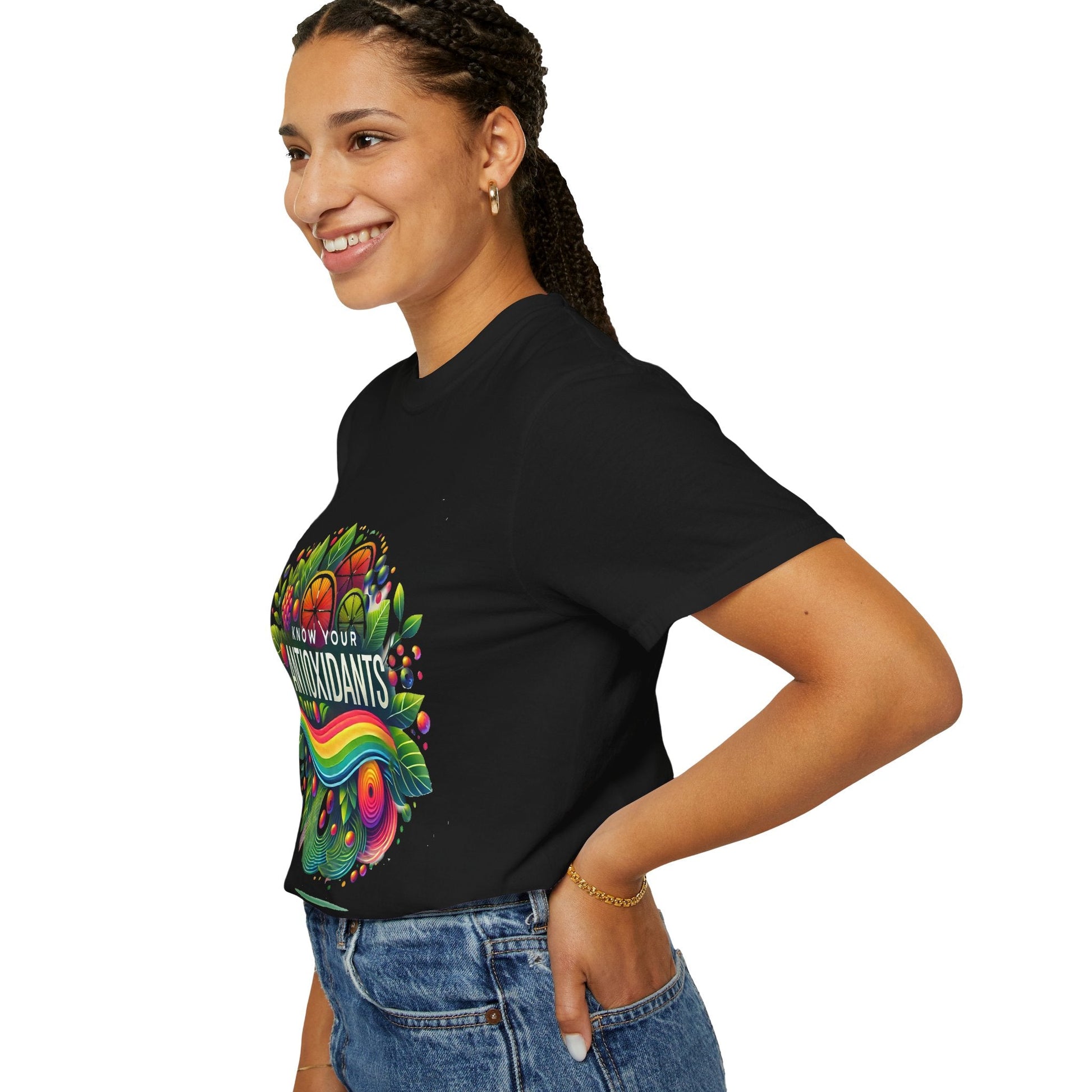 Unisex Garment-Dyed T-shirt Know Your Antioxidants Feel the Power