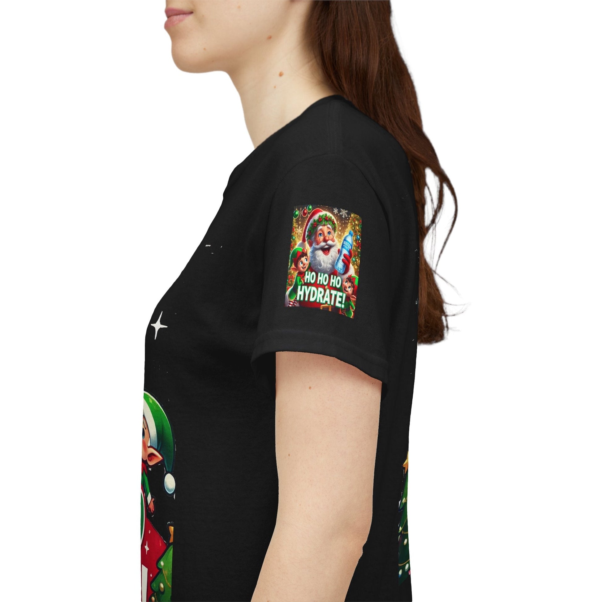 Unisex Heavy Cotton T-shirt - Christmas Tee- Have A Happy Season
