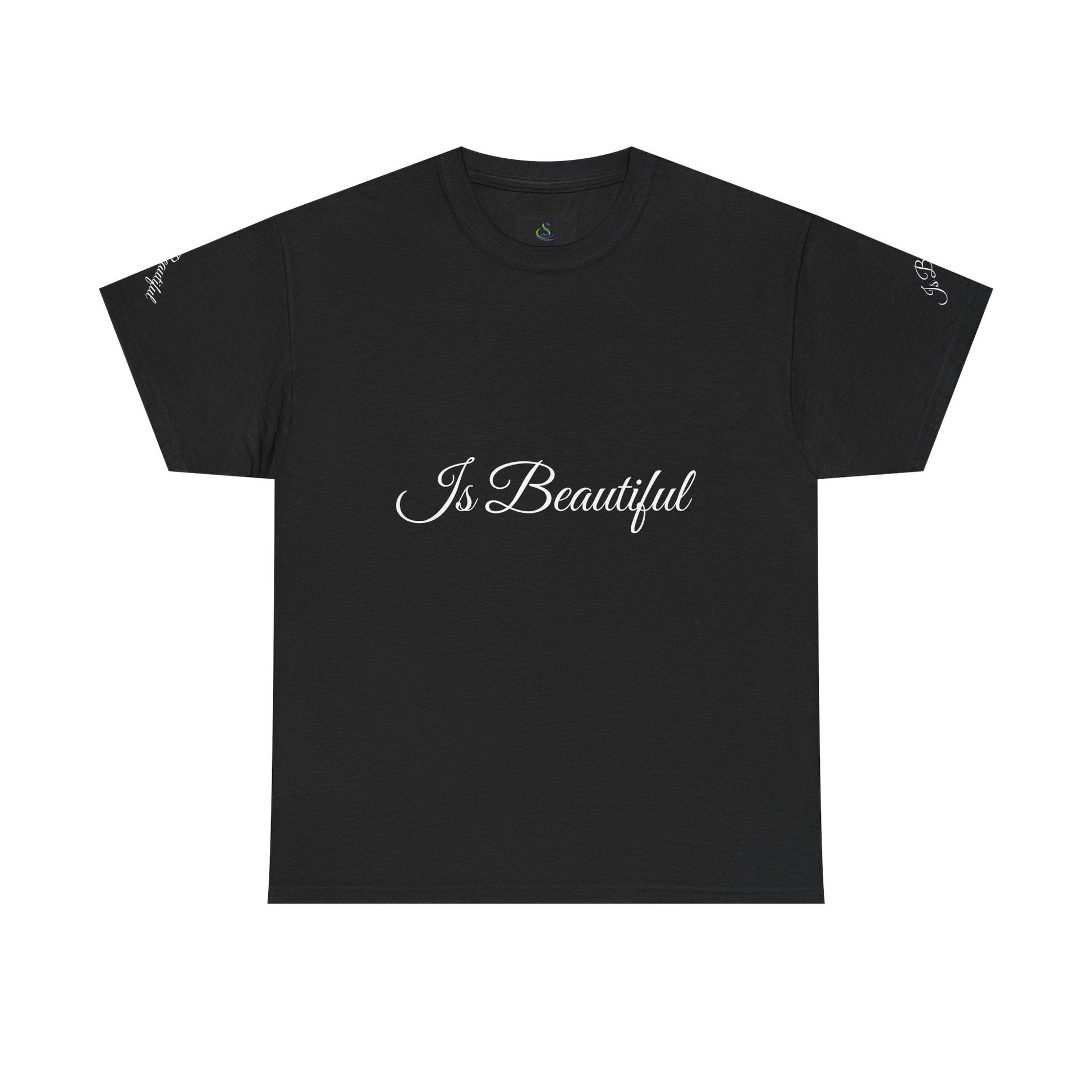 Unisex Heavy Cotton T-shirt - Is Beautiful Classic Comfort & Lasting