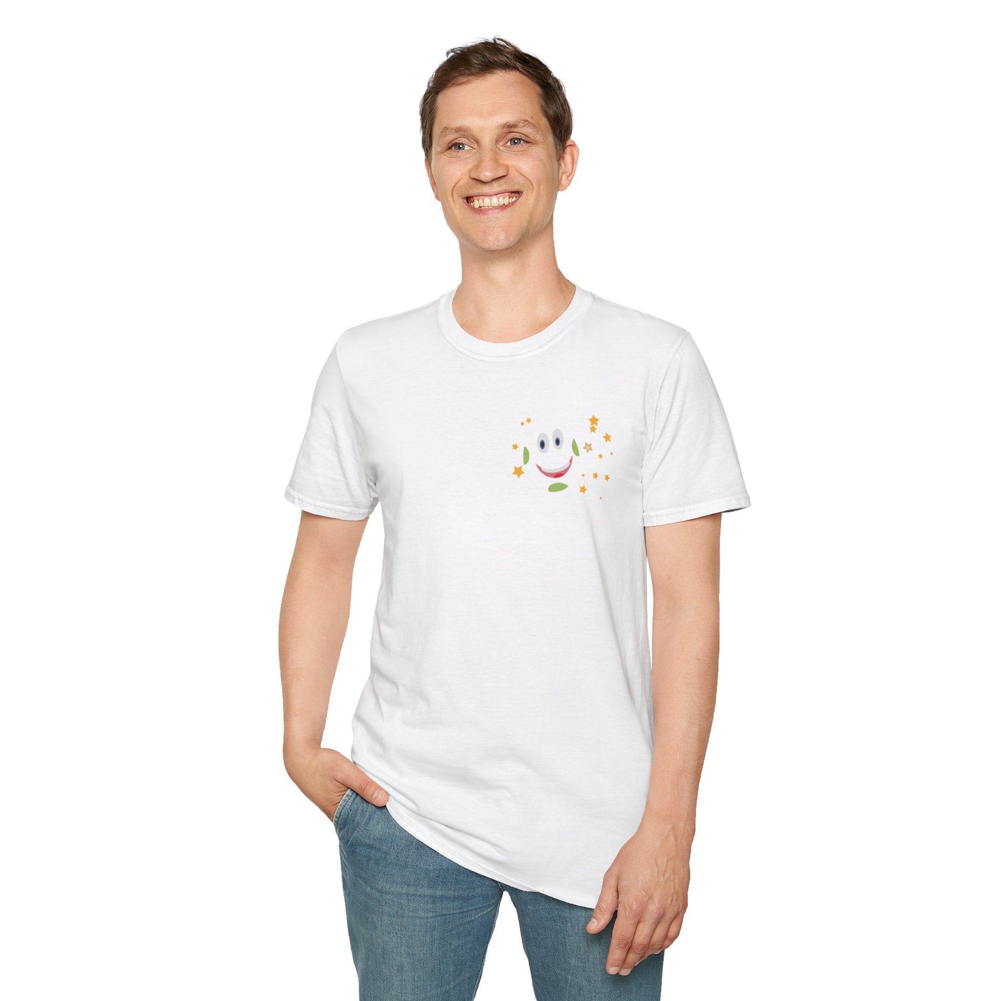 Unisex Softstyle t-shirt - Choose Happiness And Stay Positive