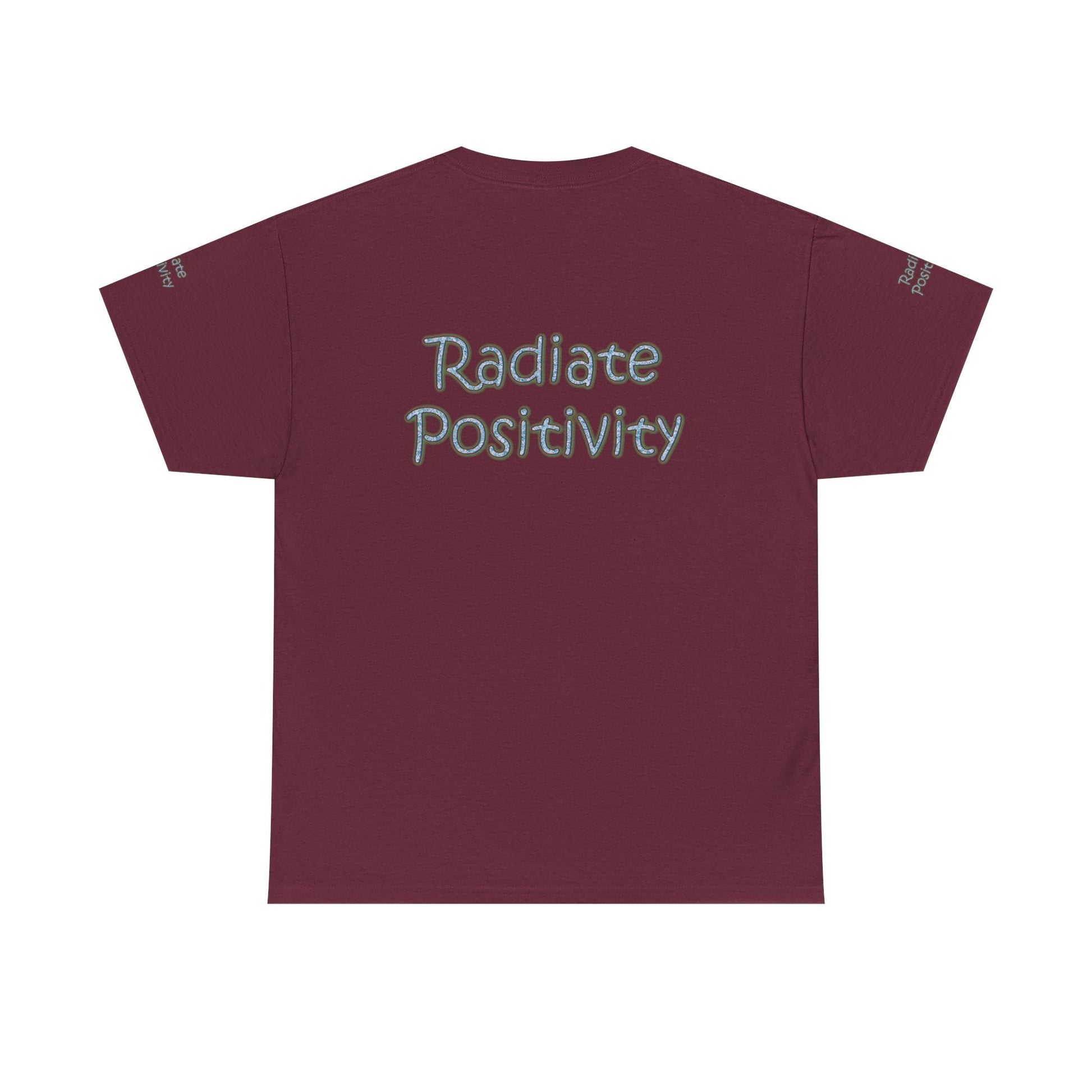 Unisex Heavy Cotton t-shirt-Your are Enough, Radiate Positivity
