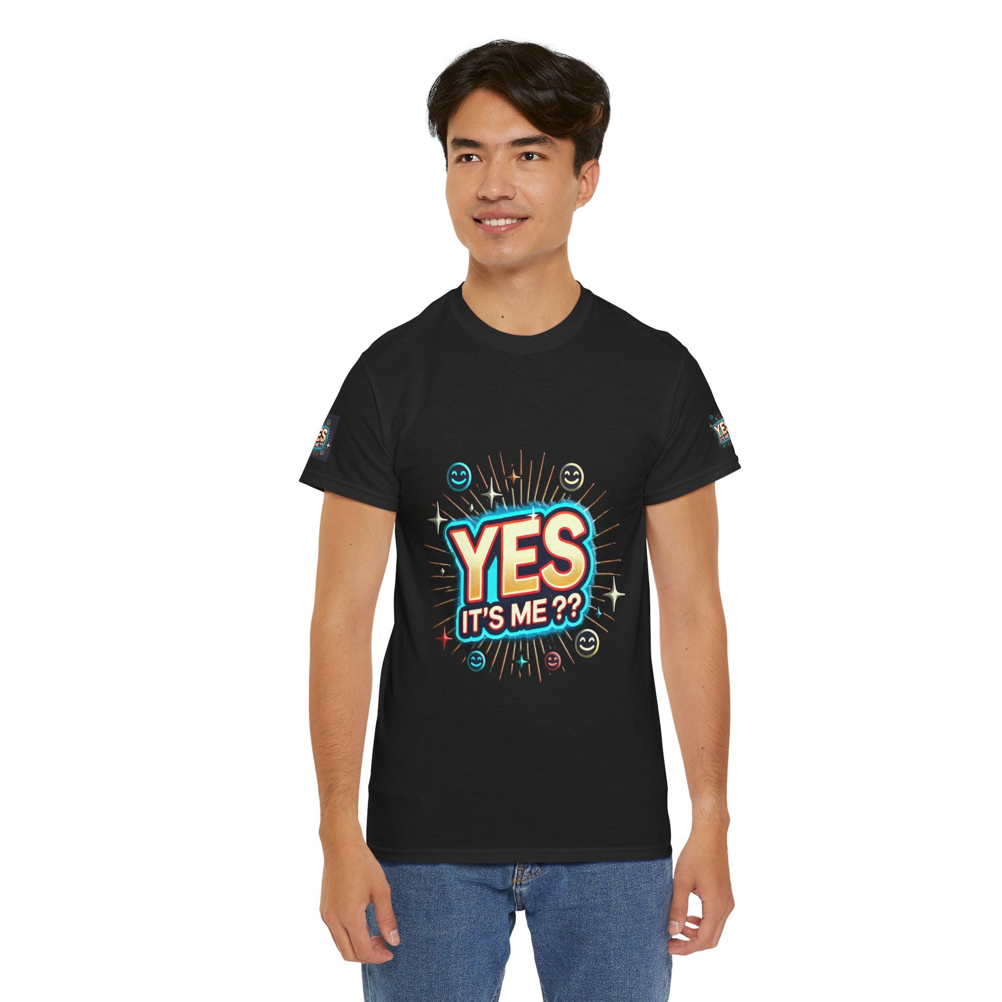 Unisex Heavy Cotton T-shirt Yes It's Me T-Shirt for Comfort