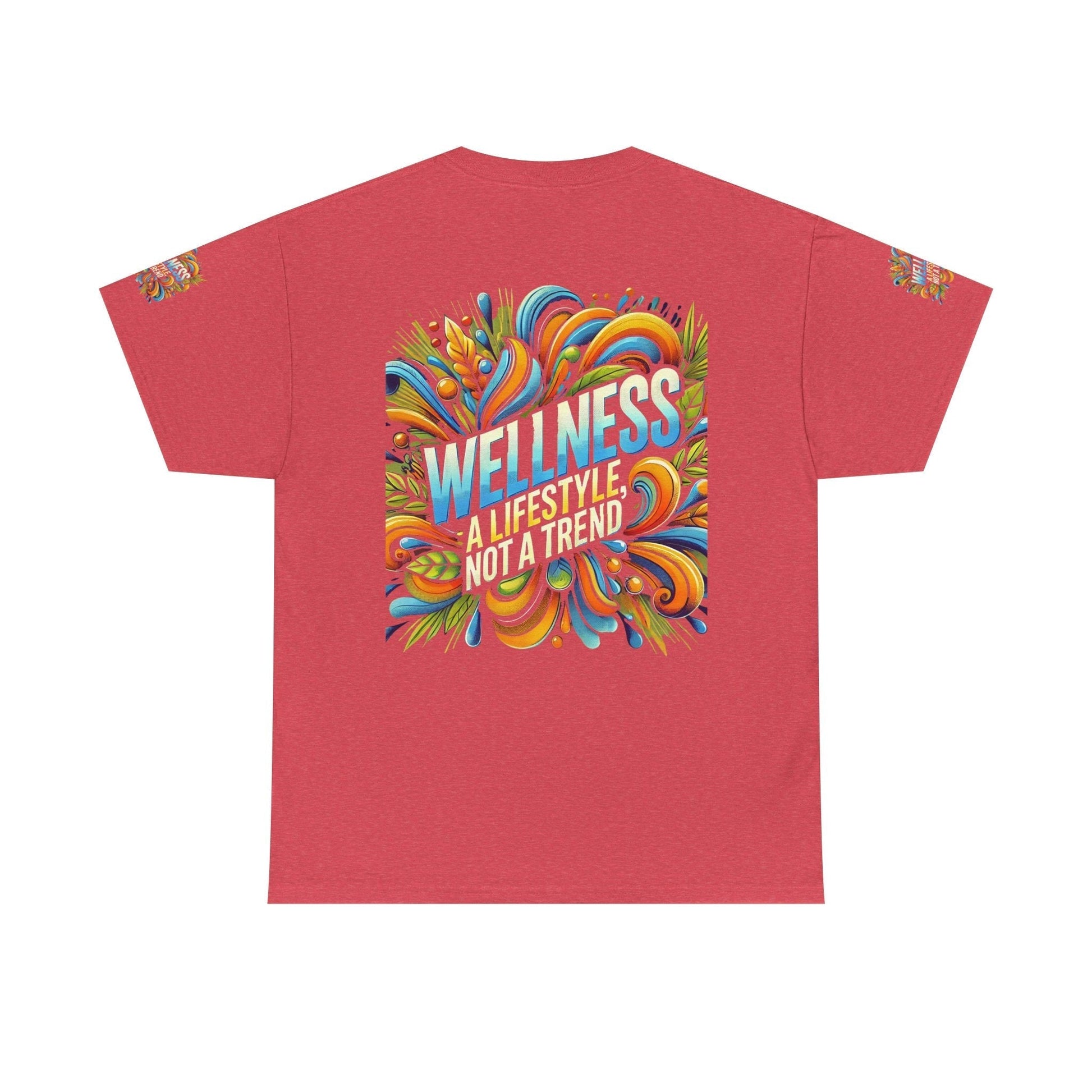 Unisex Heavy Cotton T-shirt - Wellness Is A Lifestyle Not A Trend