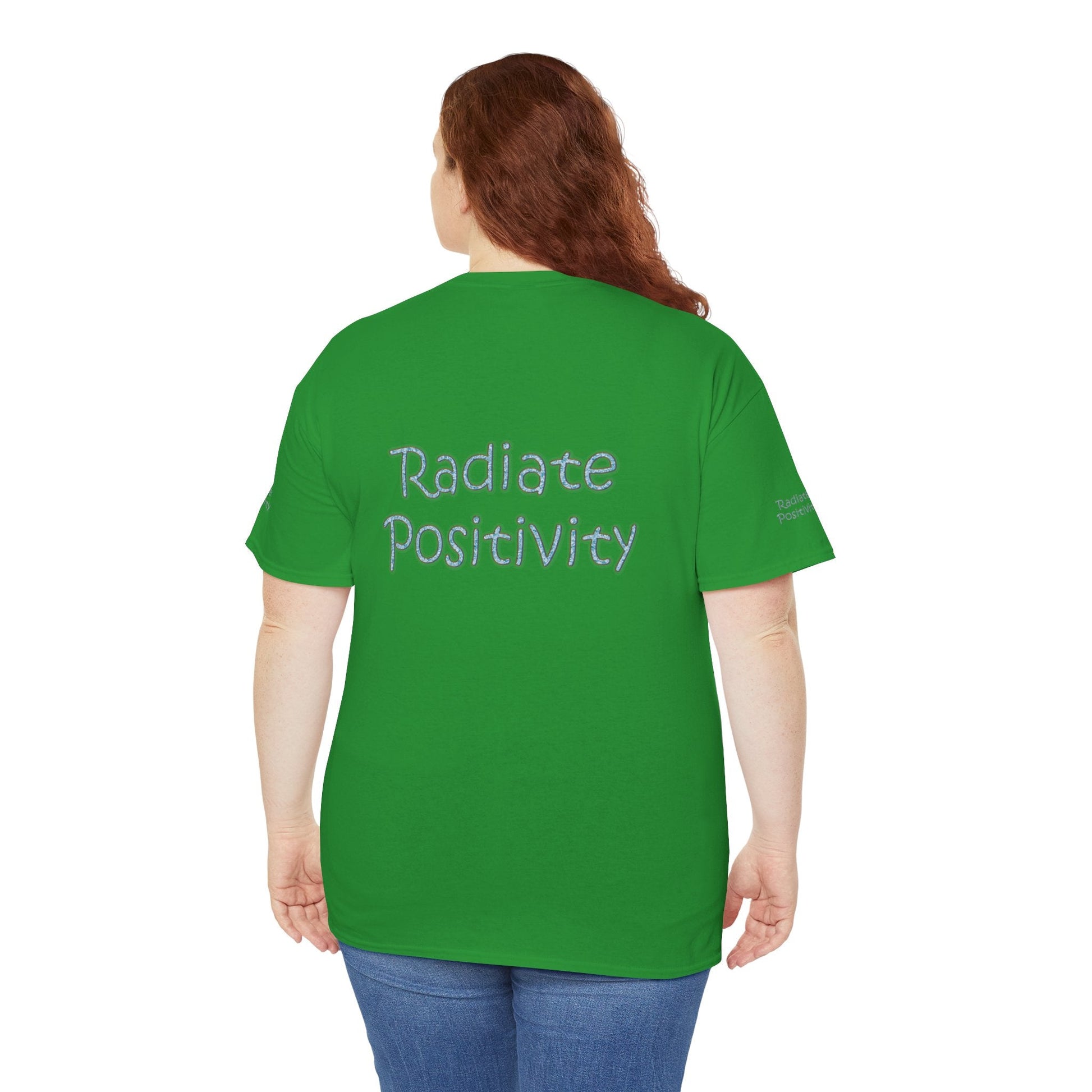 Unisex Heavy Cotton T-shirt - You Are Enough - Radiate Positivity