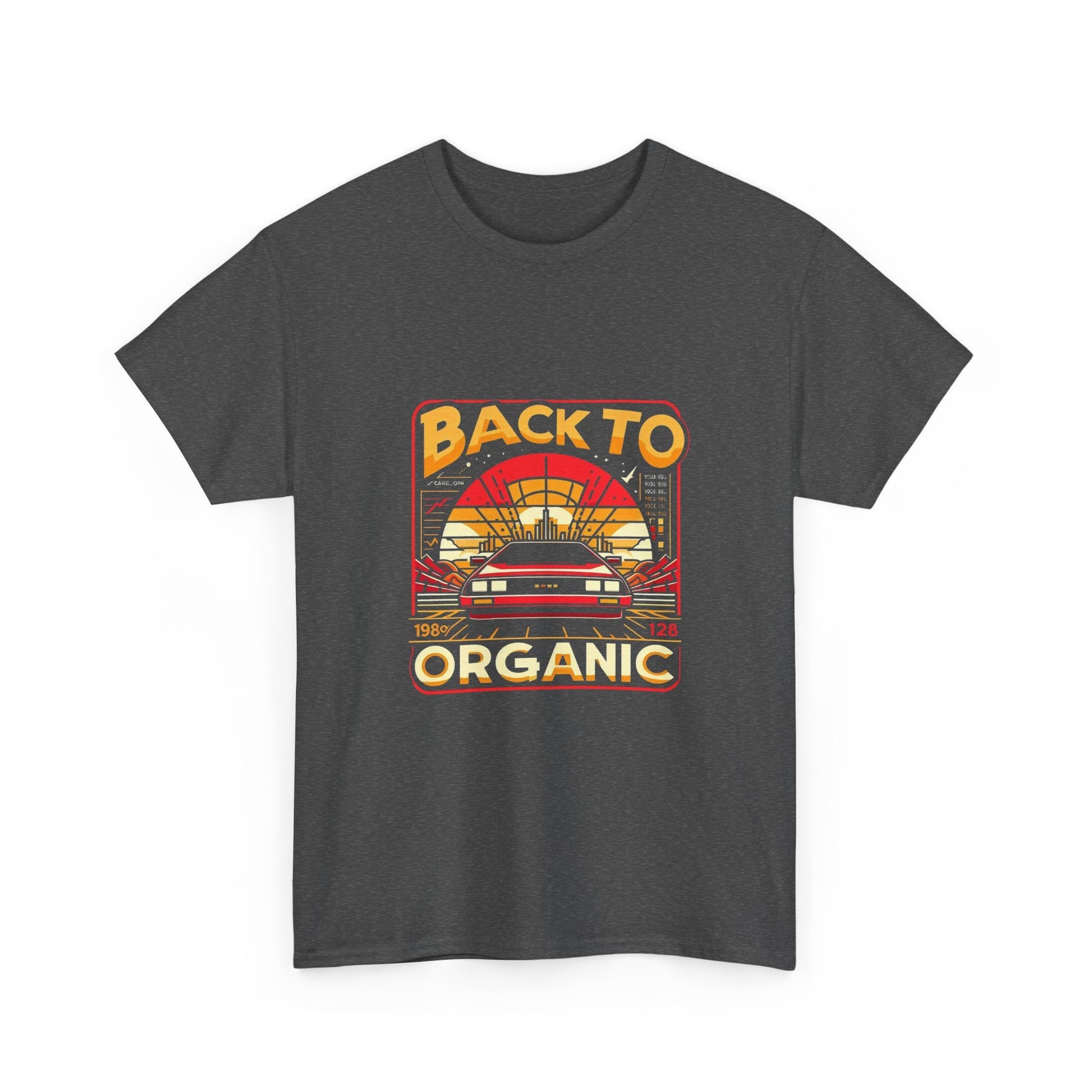 Unisex Heavy Cotton T-shirt - Classic Comfort, Style Back to Organic