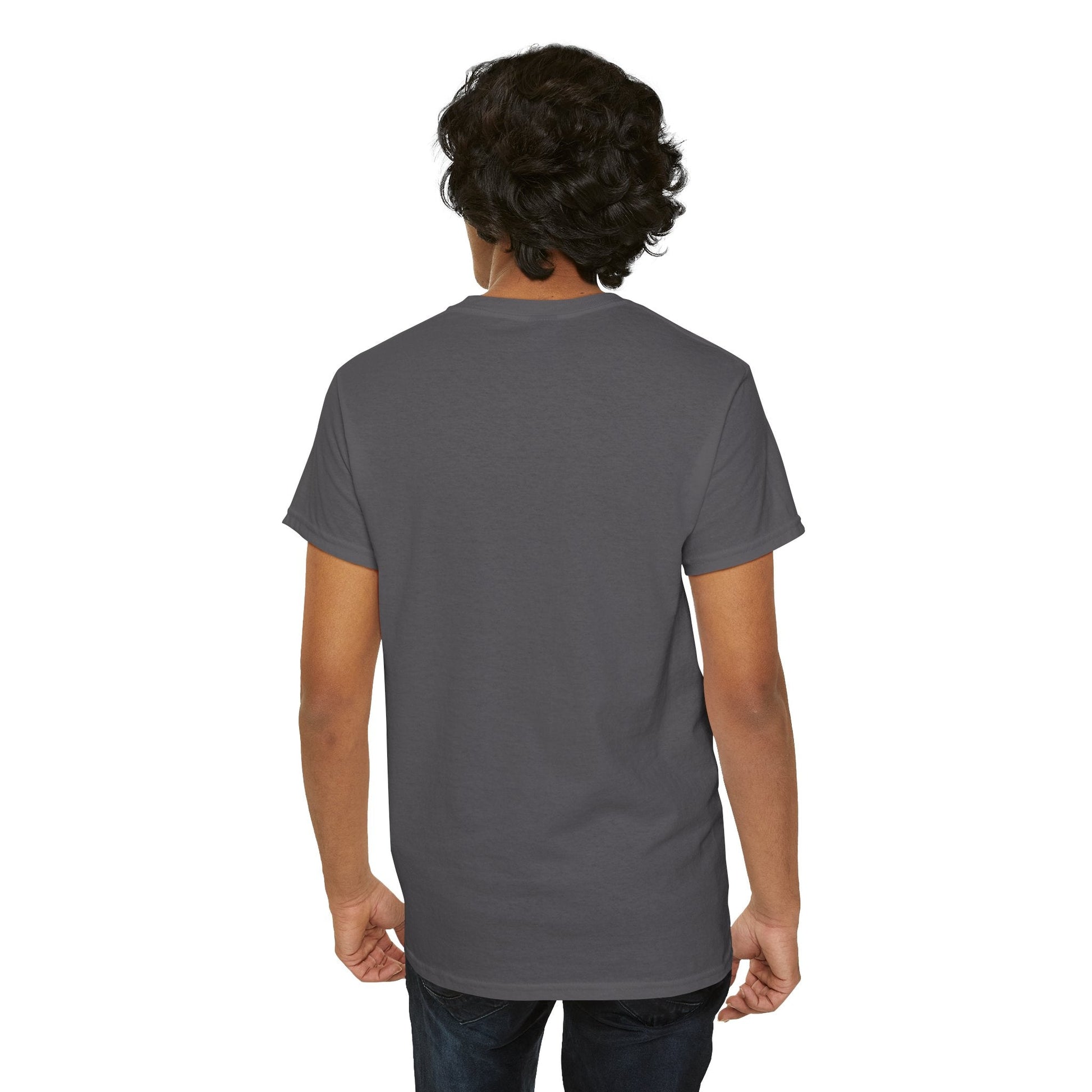 Fun Unisex Heavy Cotton T-shirt - When Life Gets Crazy, Roll With It!