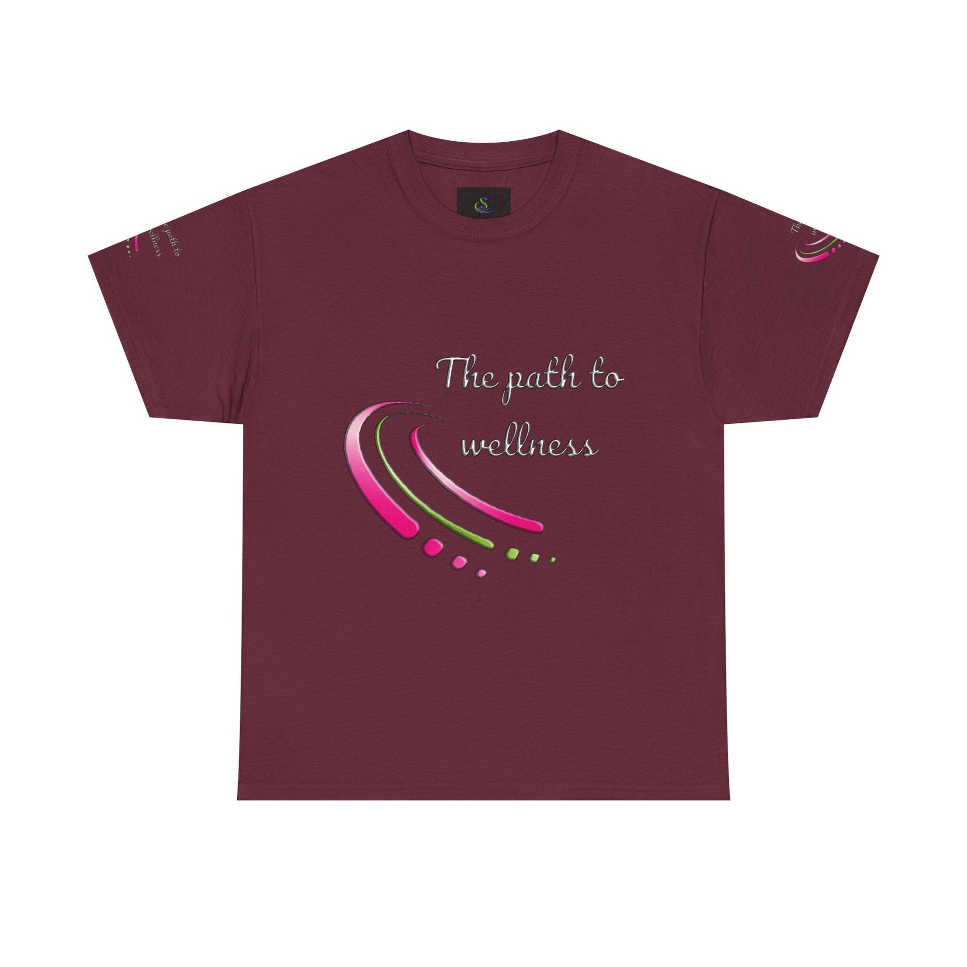 Unisex Welllness Heavy Cotton T-shirt - The Path To Wellness  Everyday
