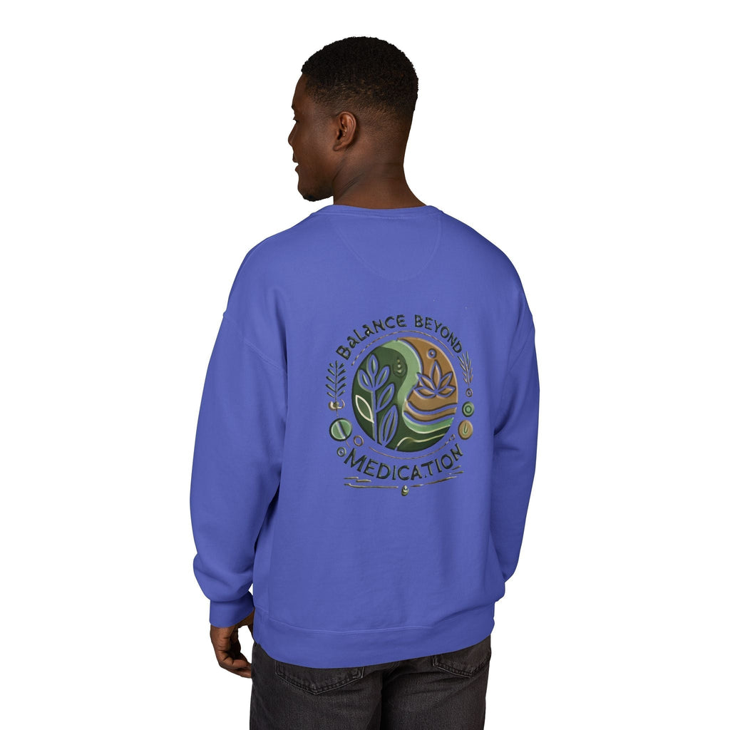 Unisex ComfortWash Garment Dyed - Crewneck Balance Beyond Medication