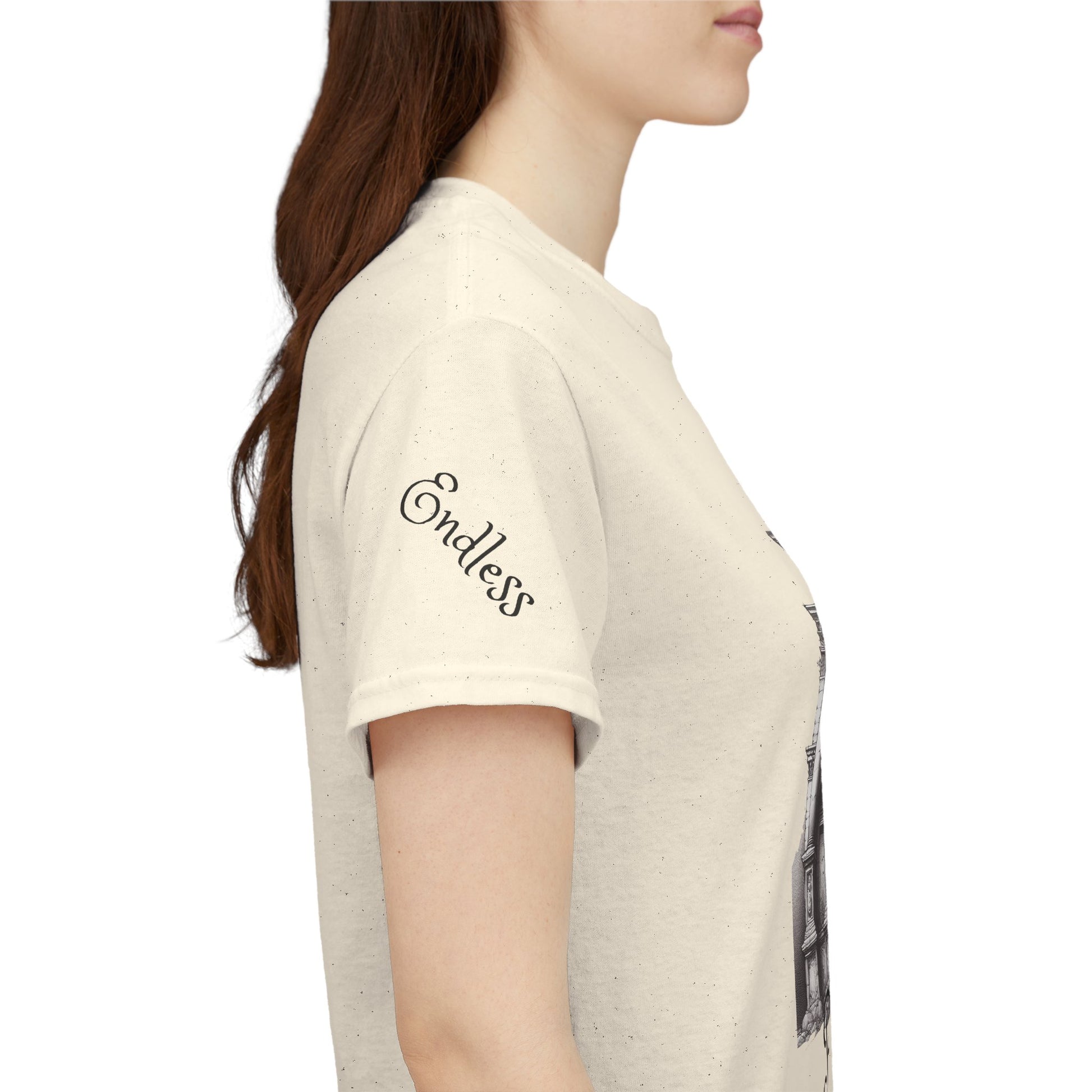 Unisex Heavy Cotton T-shirt - The Mind - Endless Possibilities Endless