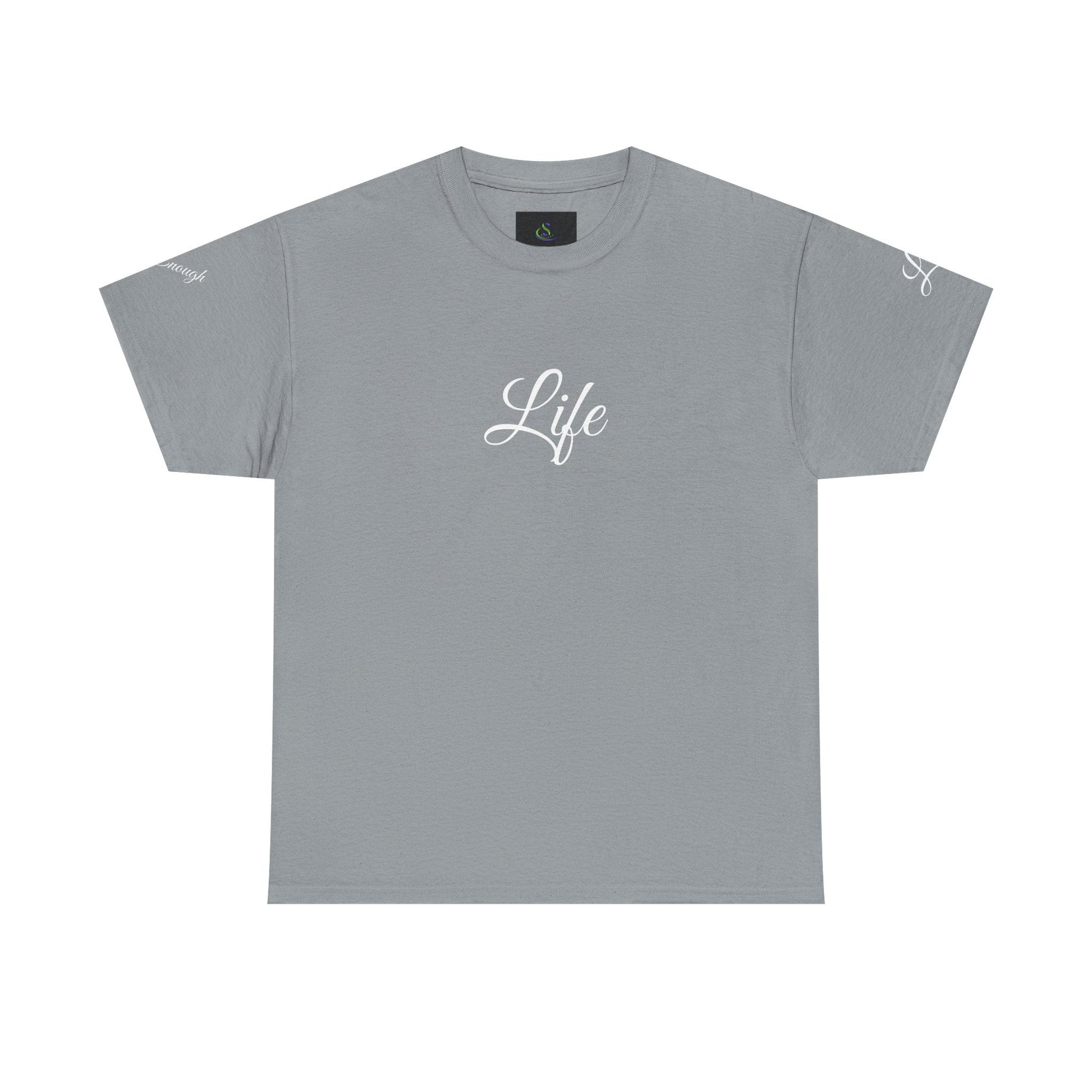 Unisex Heavy Cotton T-shirt - life is enough your are always enough