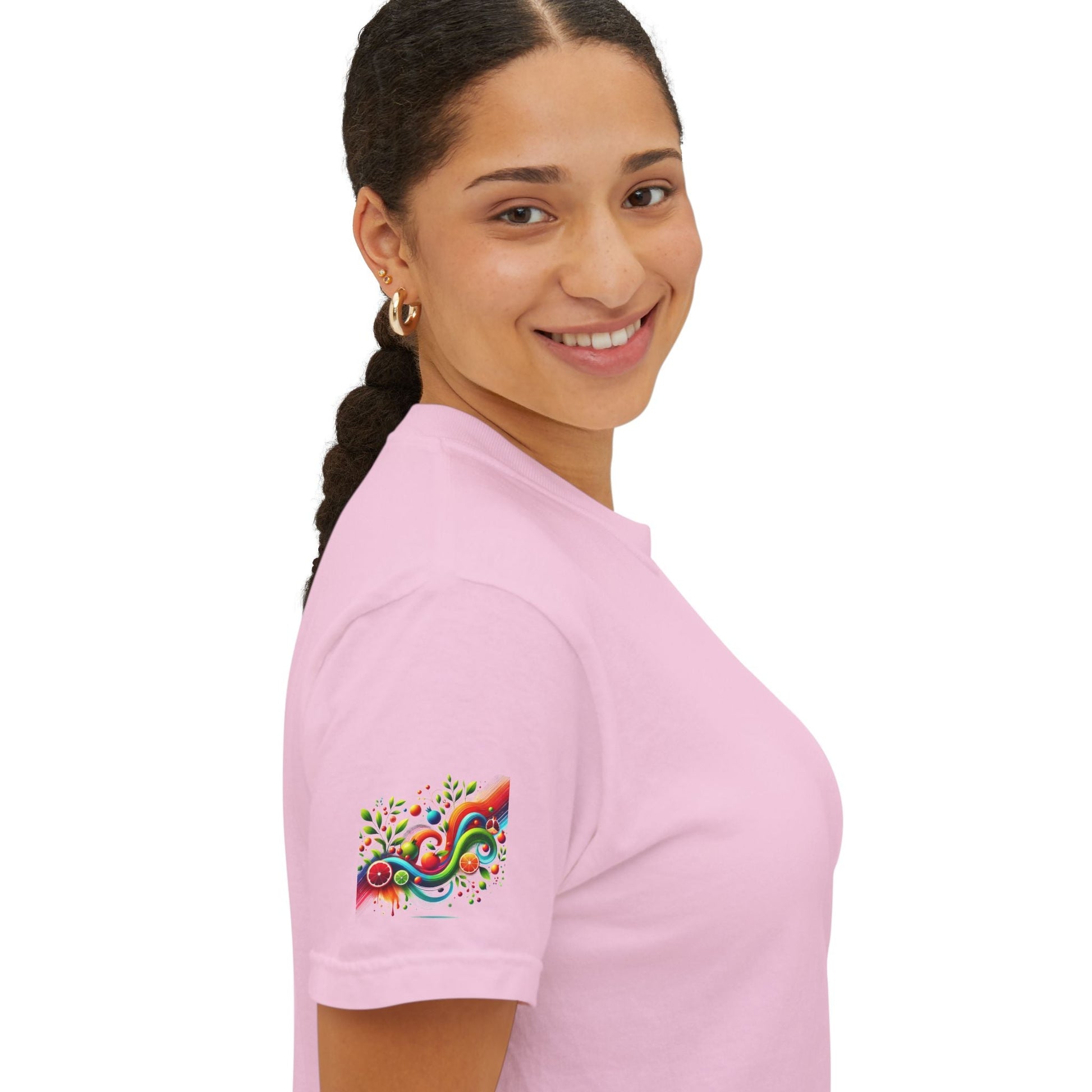 Unisex Garment-Dyed Pocket T-shirt -  Beauty - In Simple Design