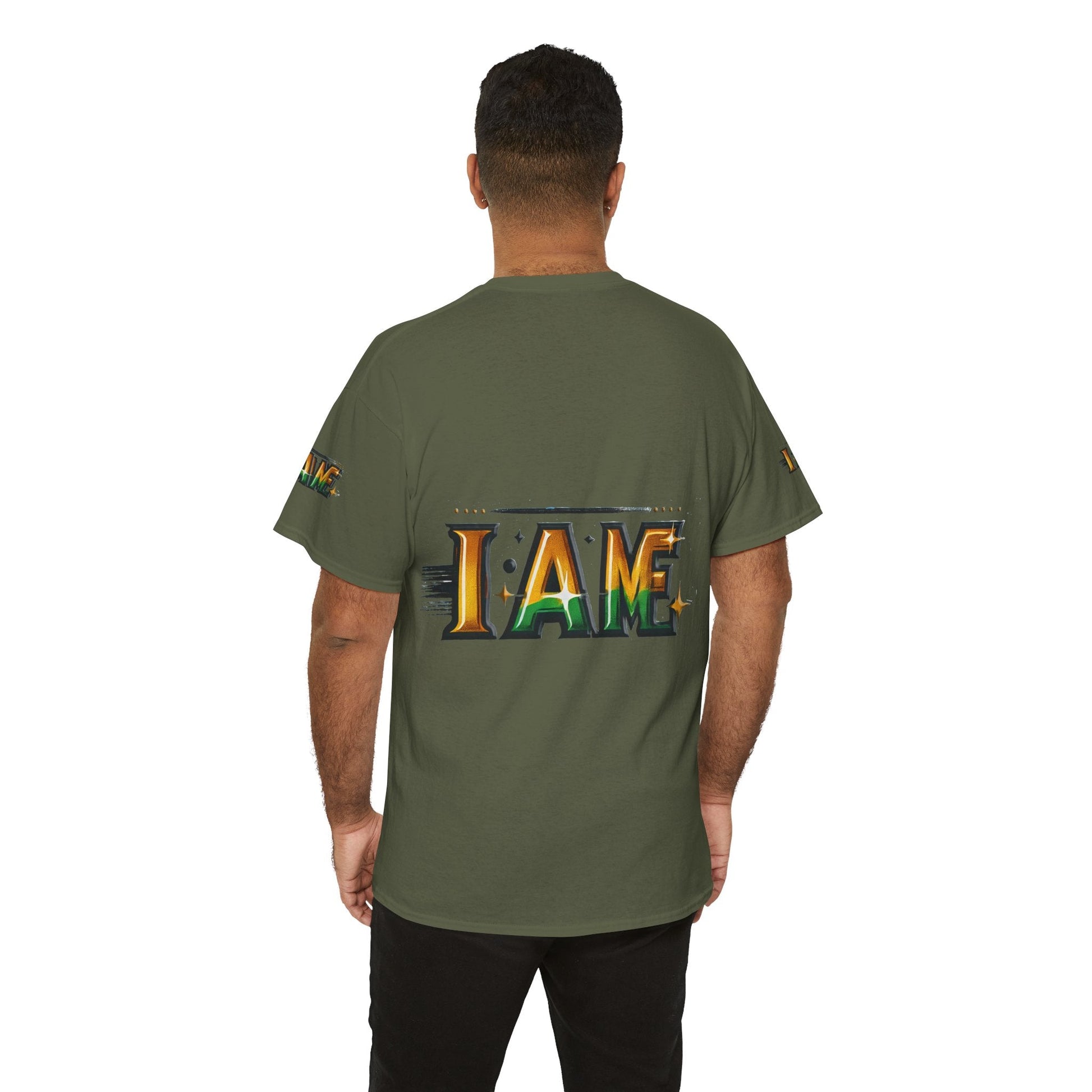 Unisex Heavy Cotton T-shirt - I Am Me - Classic Comfort, Everyday Style