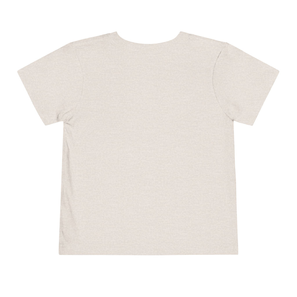 Eco-Friendly Toddler Short Sleeve T-shirt - with Nature Print