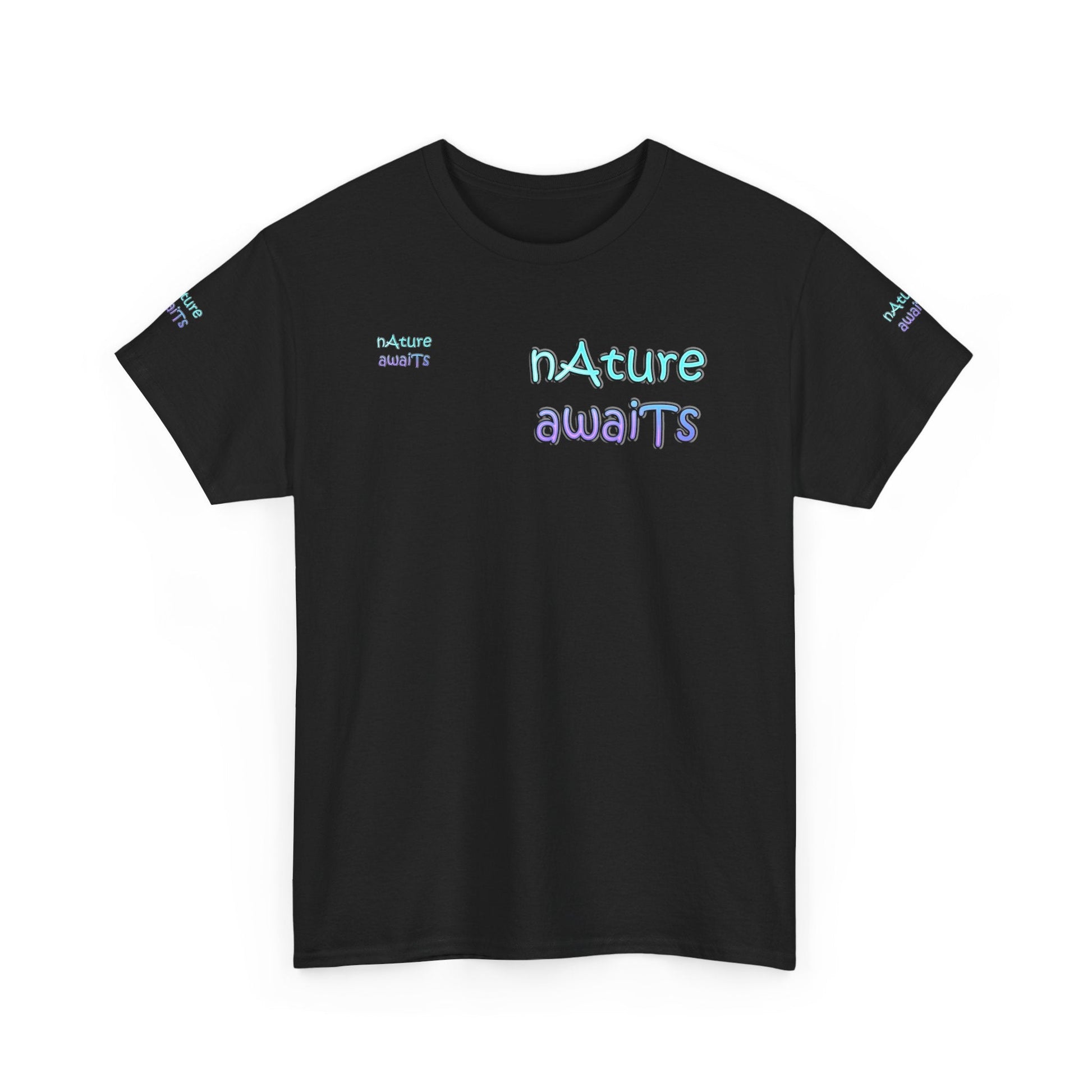 Unisex Heavy Cotton t-shirt Nature Awaits t-shirt for Comfort & Style