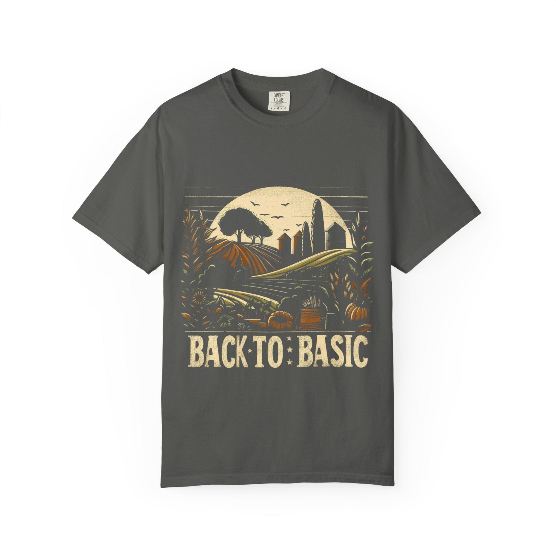 Unisex Garment-Dyed T-shirt - Back To Basic Ethically Made for Comfort