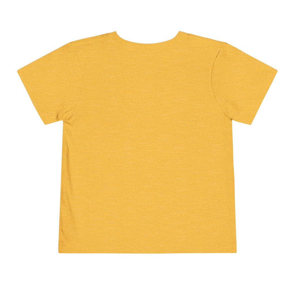 Eco-Friendly Toddler Short Sleeve T-shirt - with Nature Print