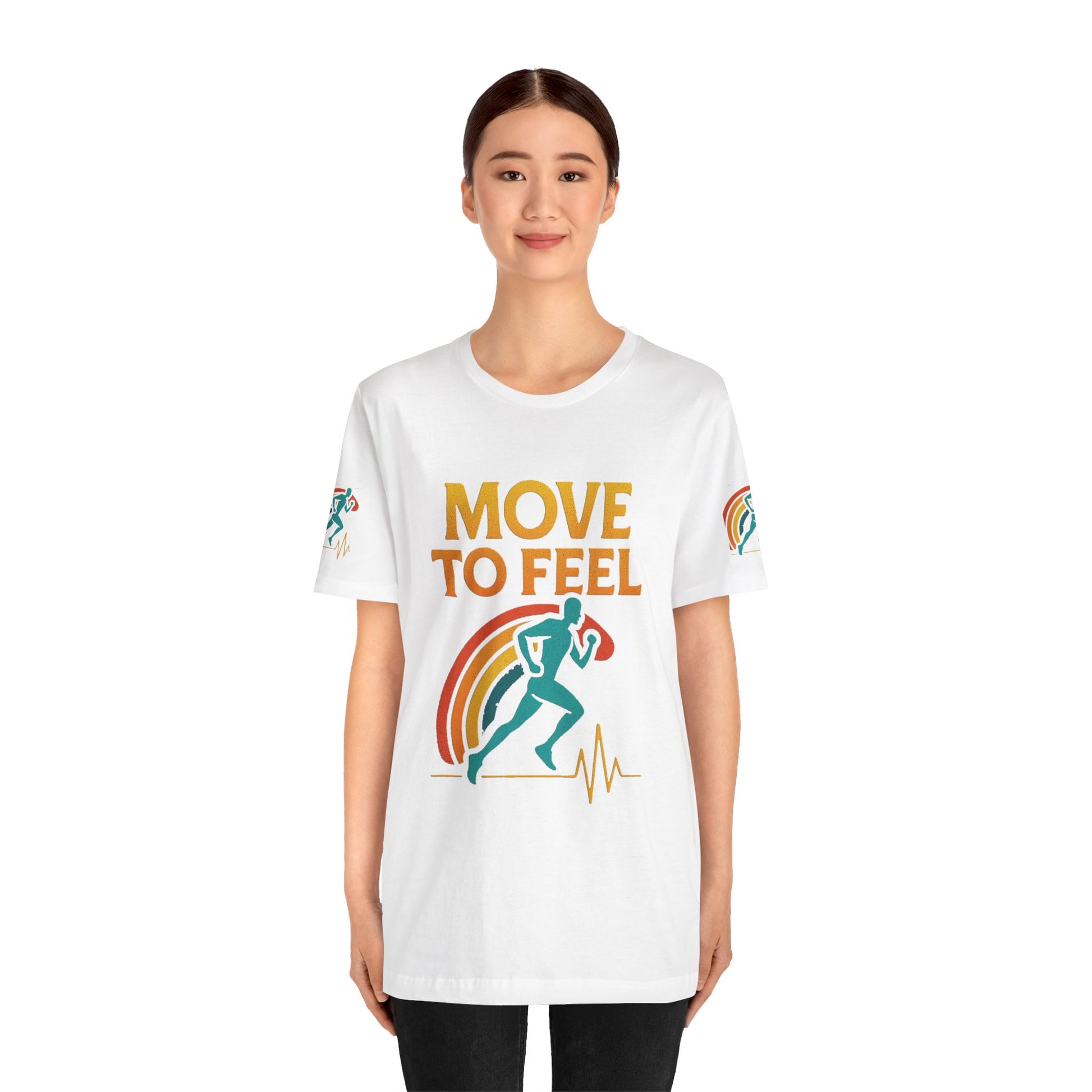 Unisex Fitness Motivational t-shirt | Inspire Move To Feel Active Style