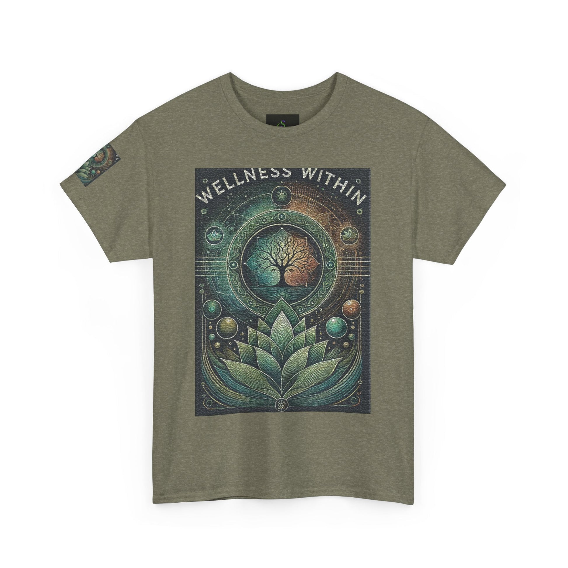 Unisex Heavy Cotton T-shirt - Wellness Within Classic Comfort