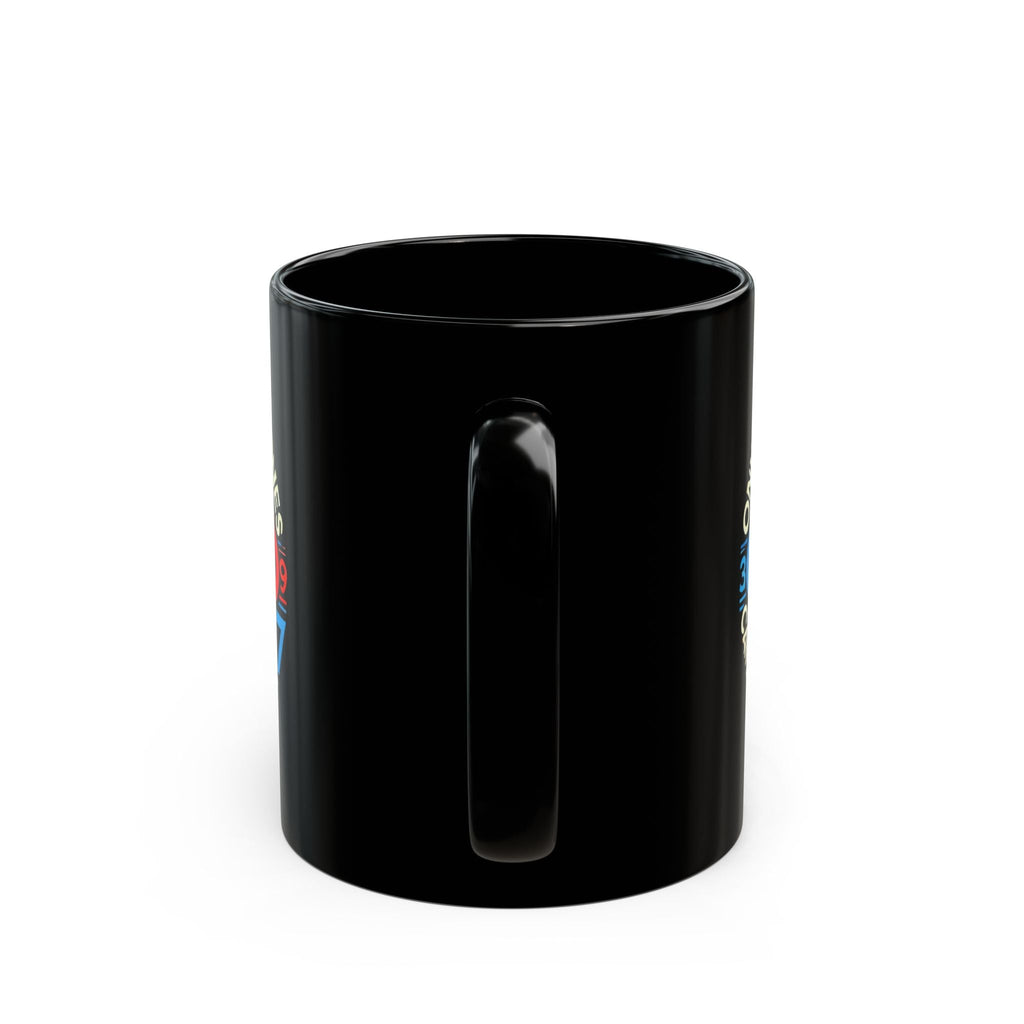 Unique Odd Numbers Black Mug - 11oz & 15oz - Gift for Coffee Lovers