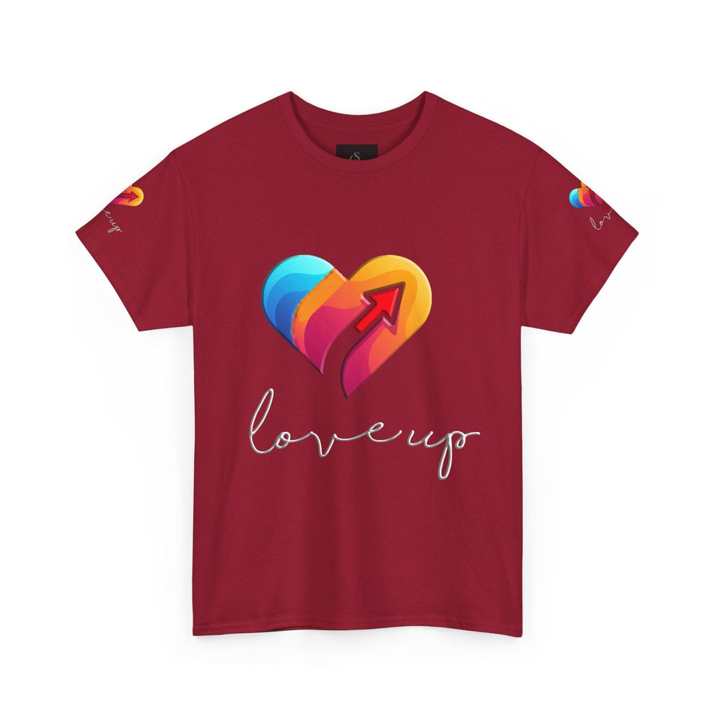 Unisex Heavy Cotton T-shirt - Love's Up Premium Comfort & Timeless Style