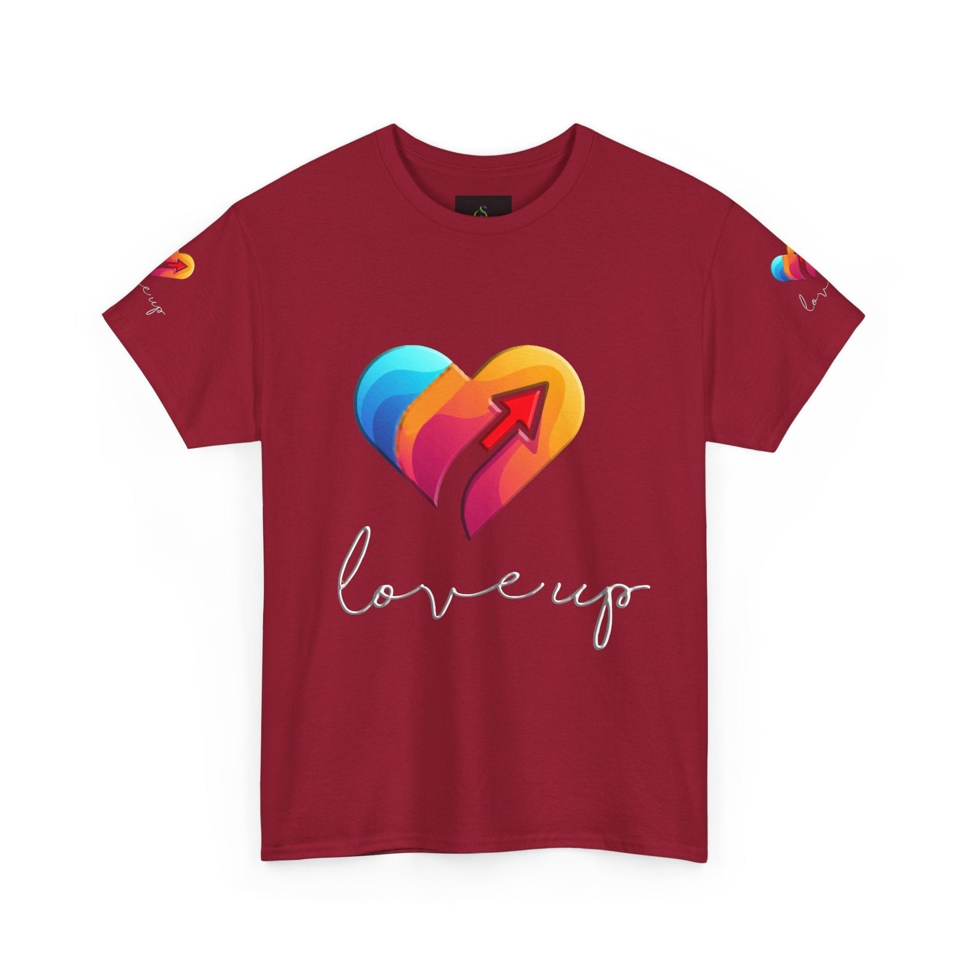 Unisex Heavy Cotton T-shirt - Love's Up Premium Comfort & Timeless Style